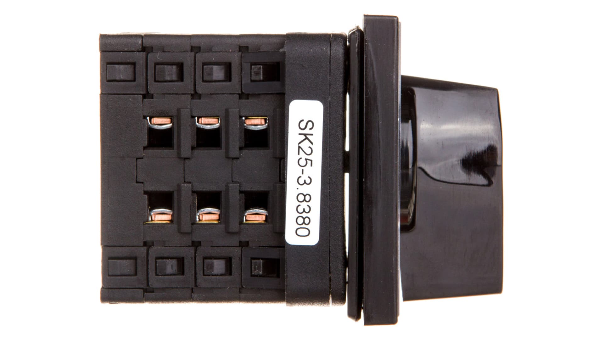 

Łącznik krzywkowy sieć-agregat 3P 25A do wbudowania SK25-3.8380P03