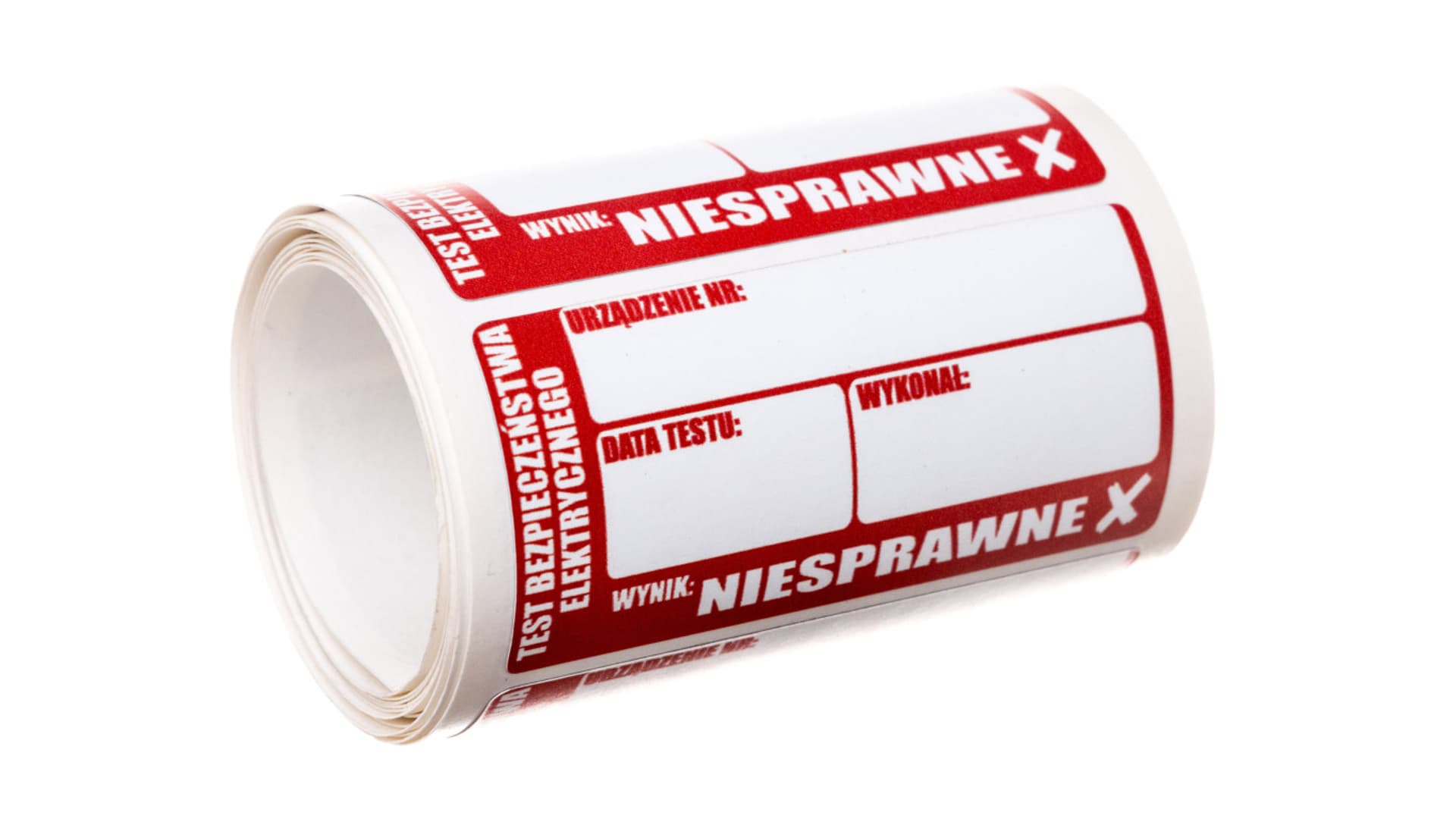 

Naklejka - taśma do drukarki /Niesprawne/ (rolka=50szt ) WANAKNSPR, Rolka=50szt ) wanaknsp