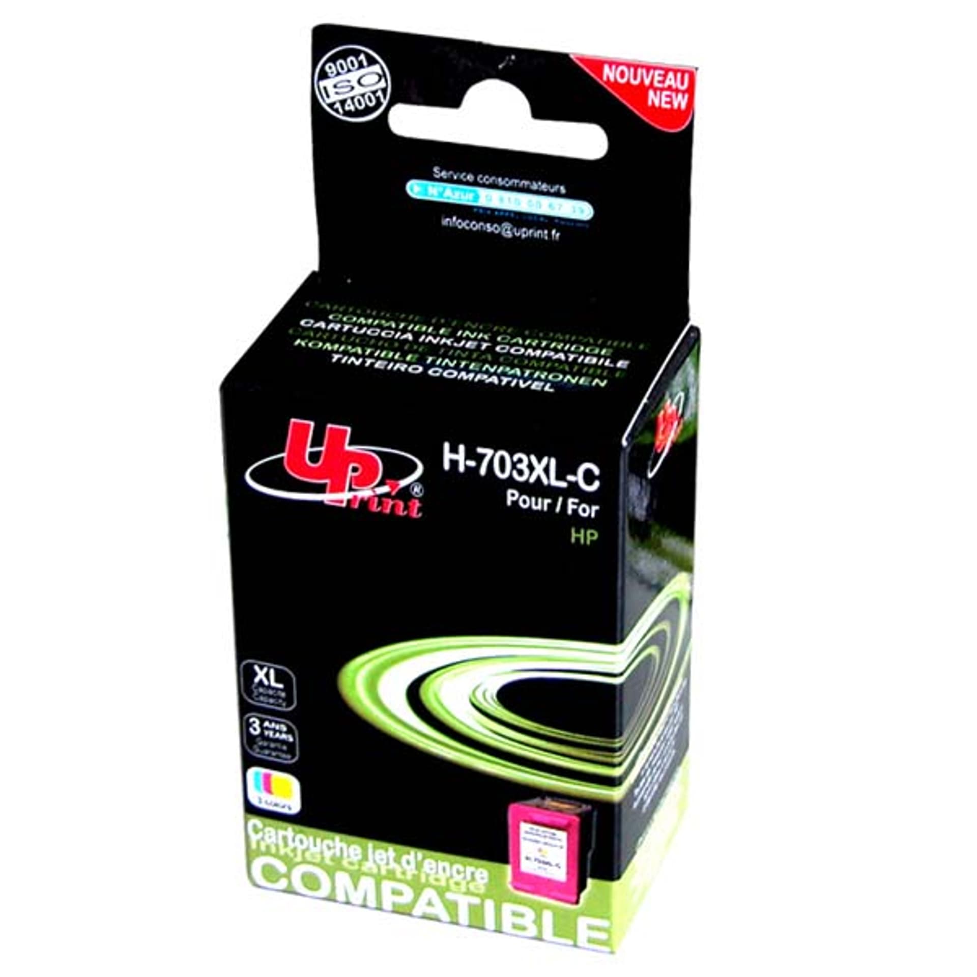

UPrint kompatybilny ink / tusz z CD888AE, HP 703, color, 14ml, dla HP Deskjet