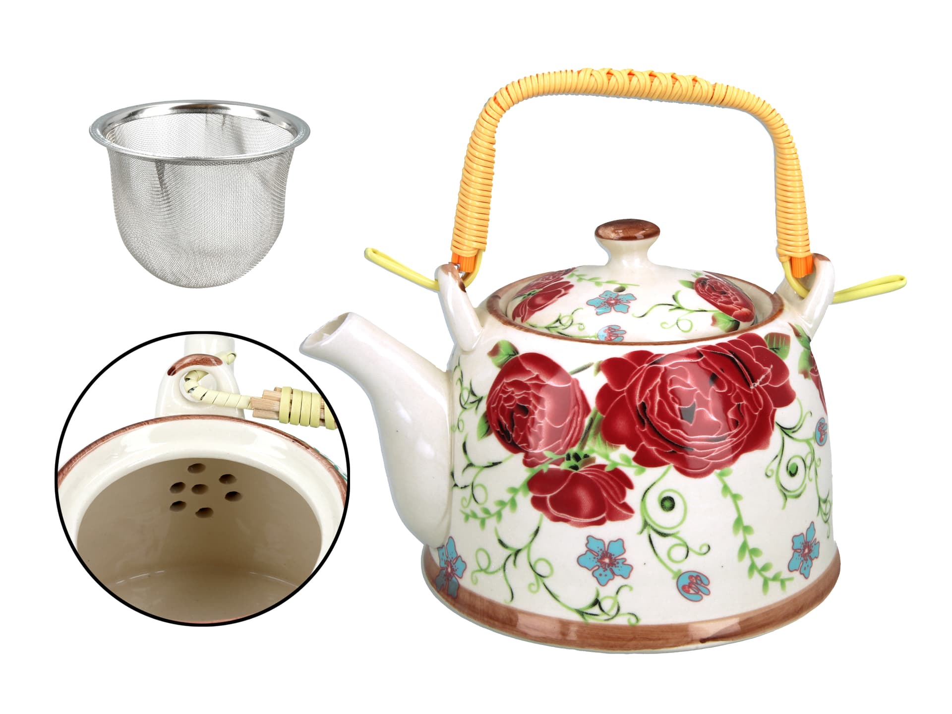 

Czajnik ceramiczny z zaparzaczem