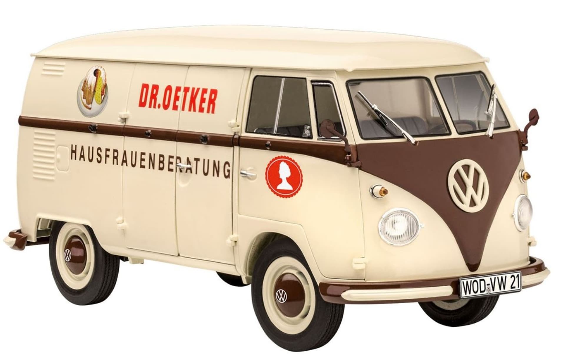 

Model do sklejania Samochód 1/24 VW T1 Dr. Oetker