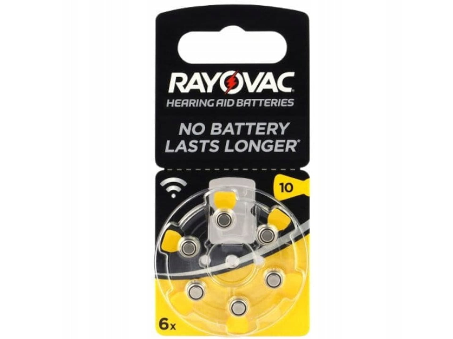

82-617# Bateria 10au rayovac do apar.słuch.6szt