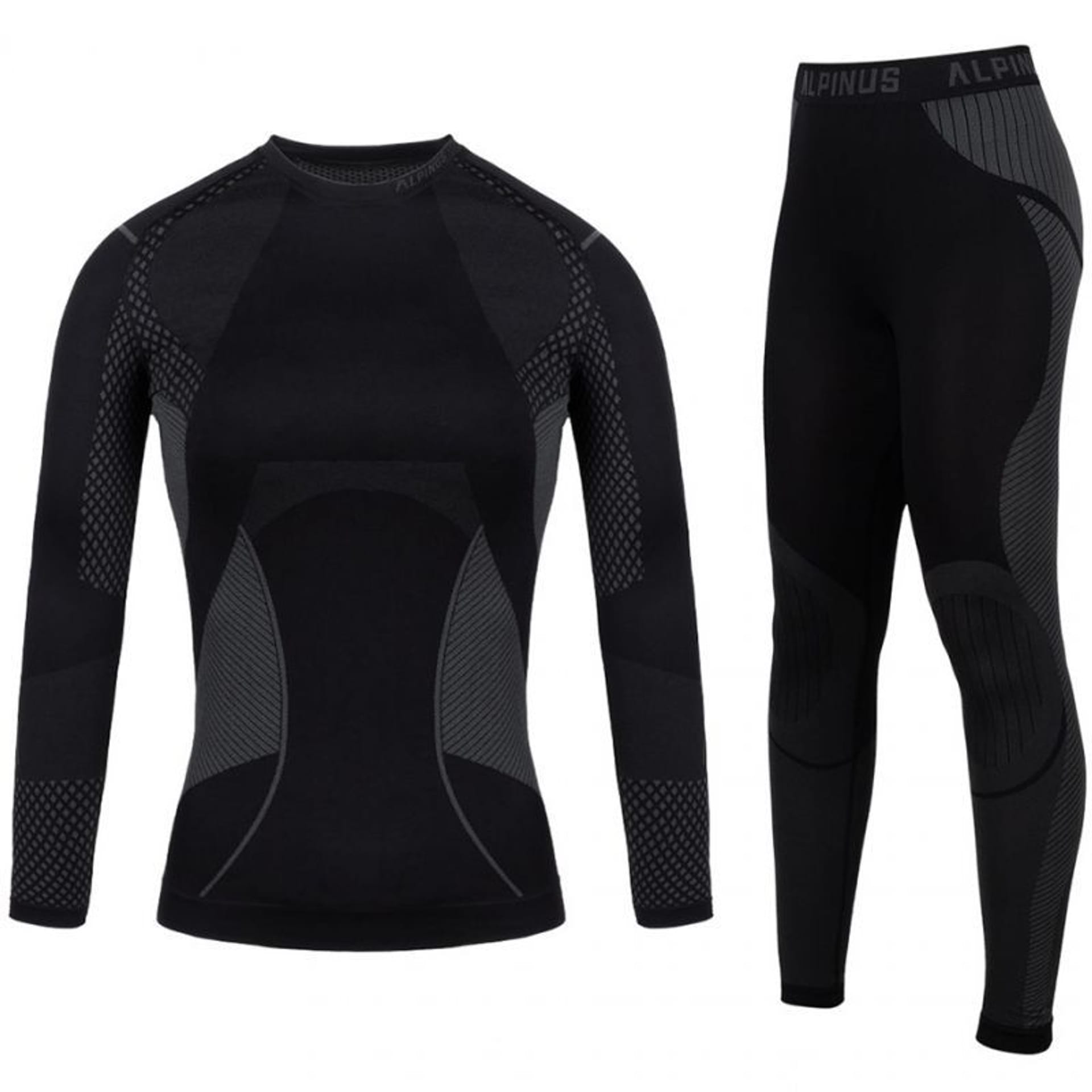 

Bielizna termoaktywna Alpinus Active Base Layer Set W GT43253 (kolor Czarny. Szary/Srebrny, rozmiar L)