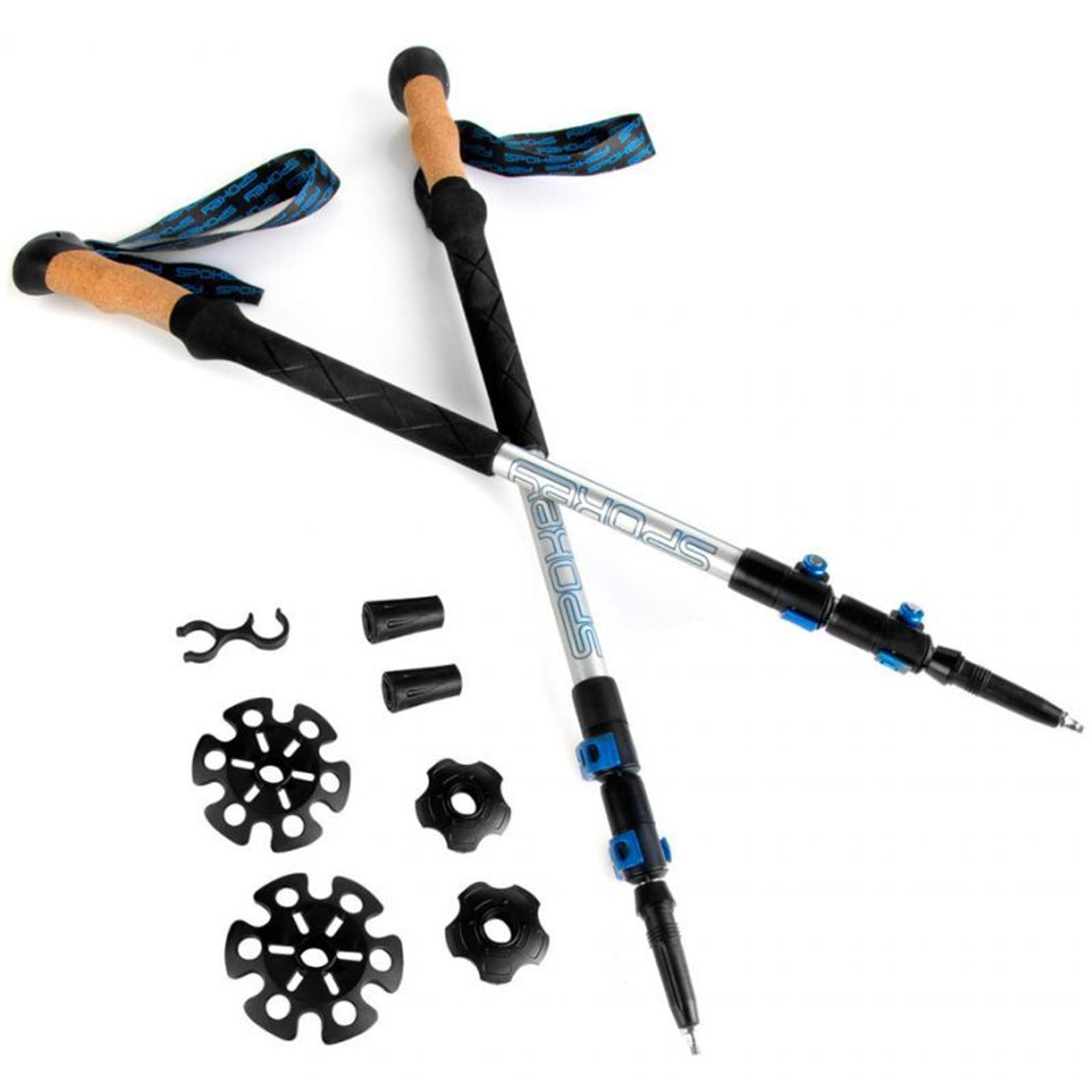 

Kijki trekkingowe Spokey Compass 926807 (kolor Czarny. Szary/Srebrny)