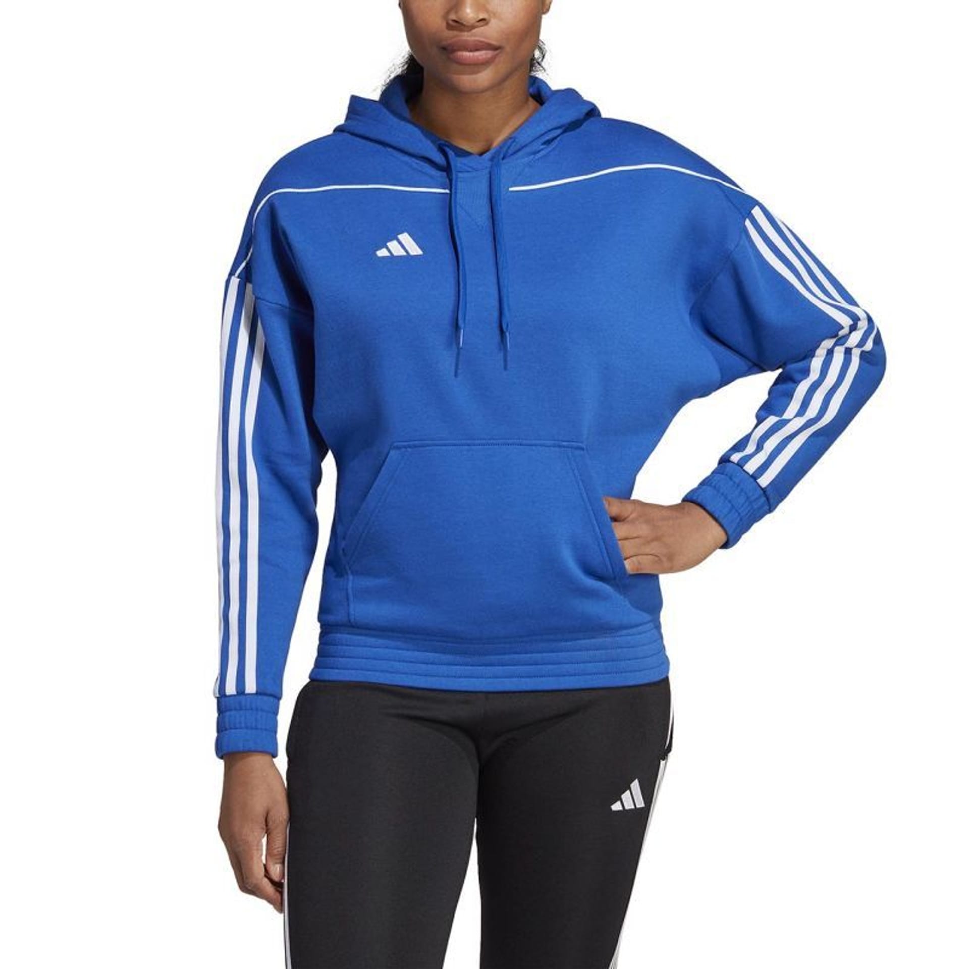

Bluza adidas Tiro 23 League Sweat Hoodie W (kolor Niebieski, rozmiar M)