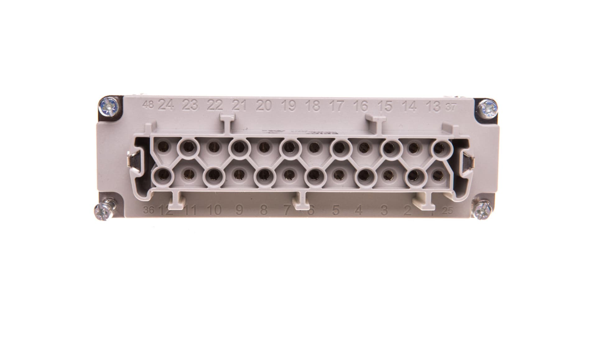 

Wklad złącza 24P+PE żeński 16A 500V EPIC H-BE 24 BS 10197100