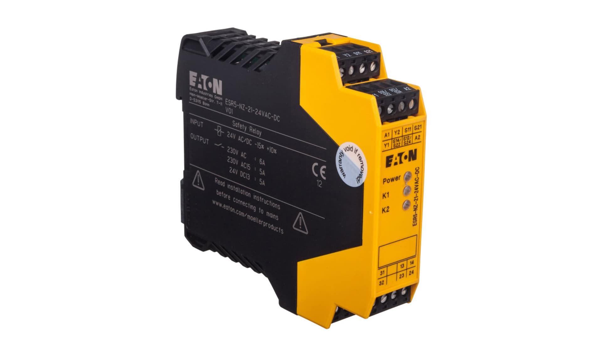 

Przekaźnik bezpieczeństwa ESR5-NZ-21-24VAC-DC 118703