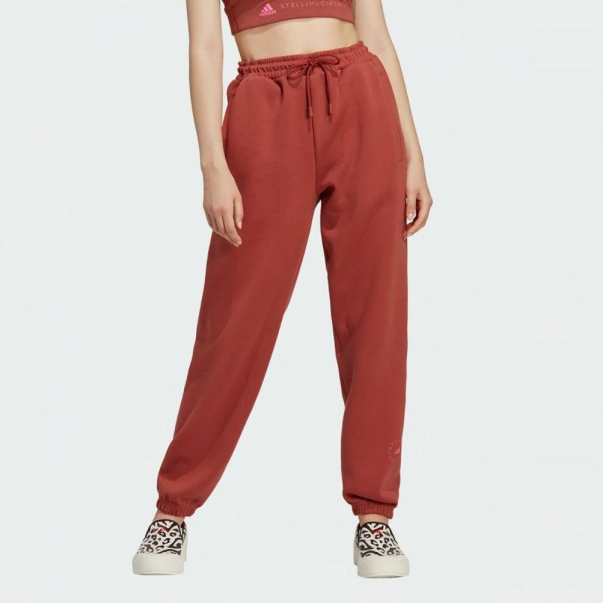 

Spodnie adidas by Stella McCartney Sweat Pants W (kolor Brązowy, rozmiar S)