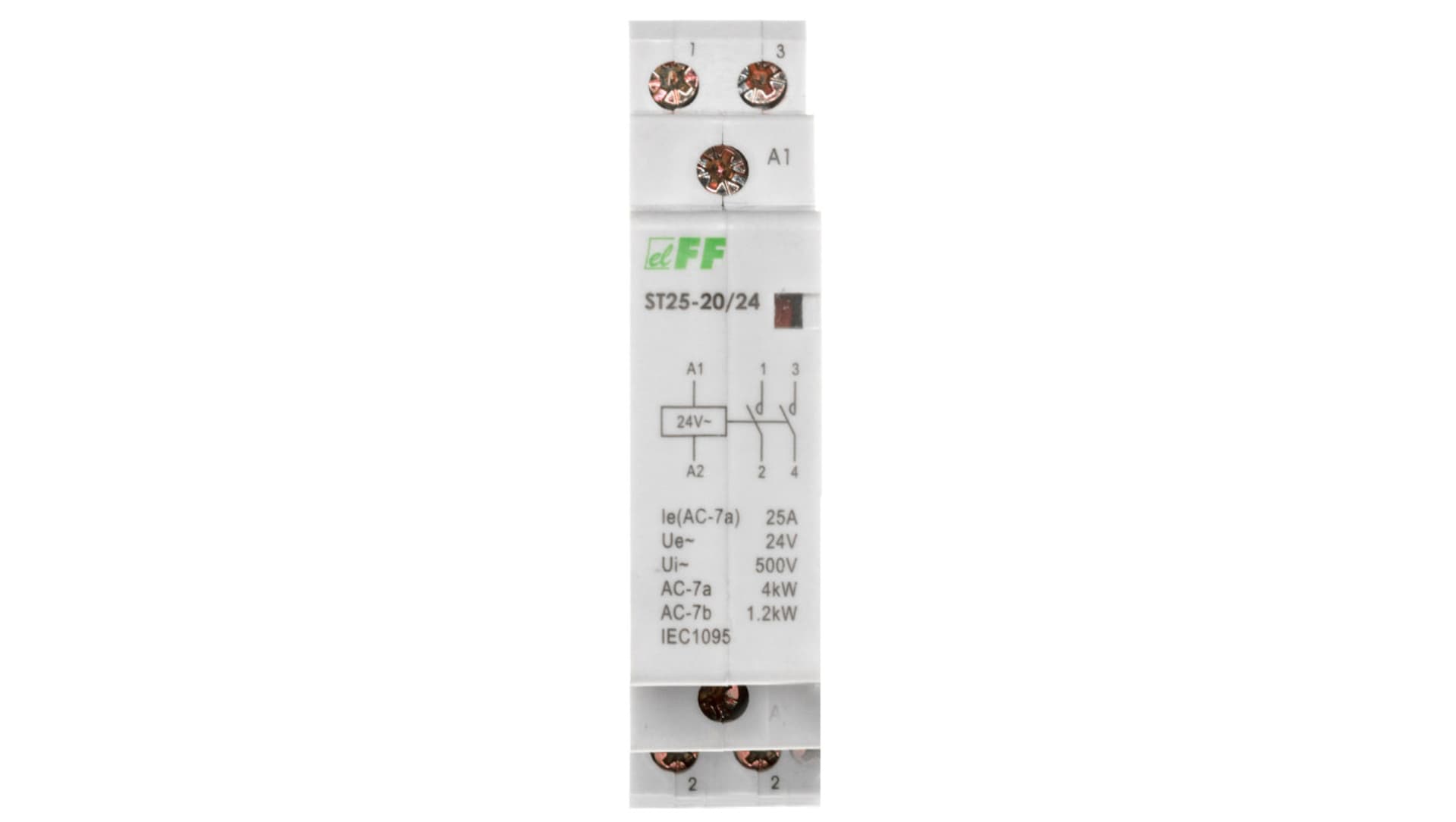 

Stycznik modułowy 25A 2Z 24V AC ST25-20-24V