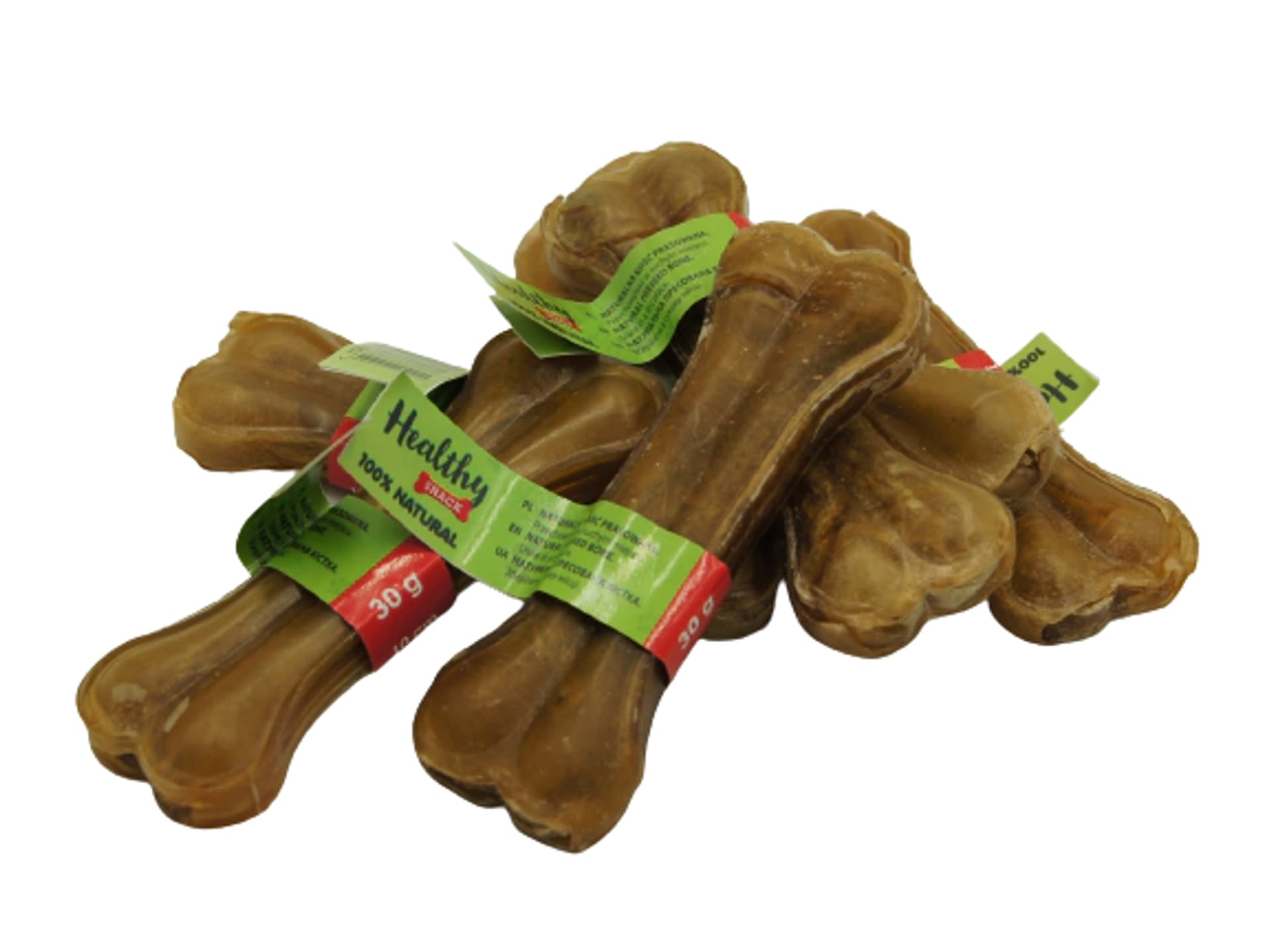 

HEALTHY SNACK Kość prasowana naturalna 10cm [PB-101]