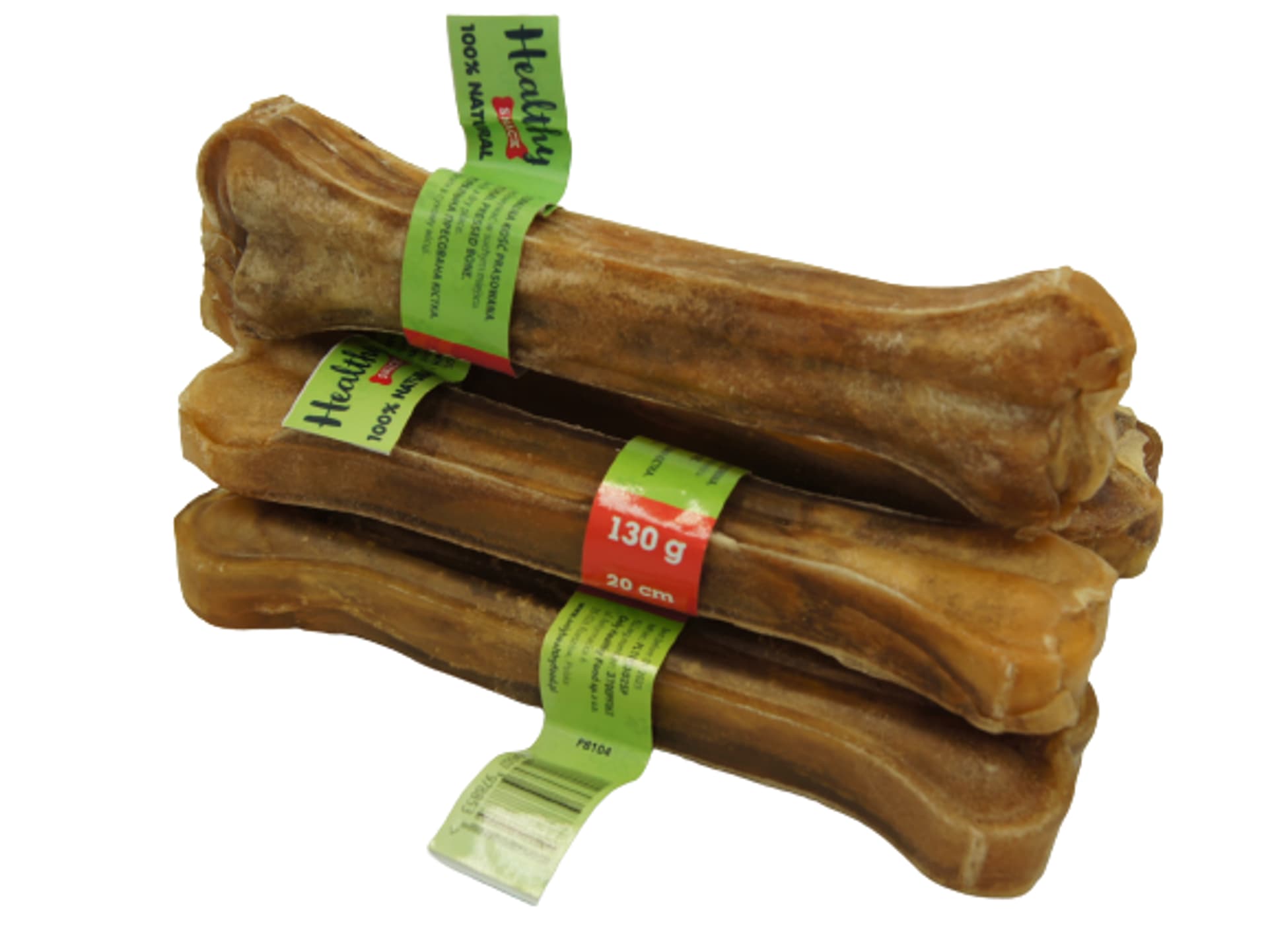 

HEALTHY SNACK Kość prasowana naturalna 20cm [PB-104]