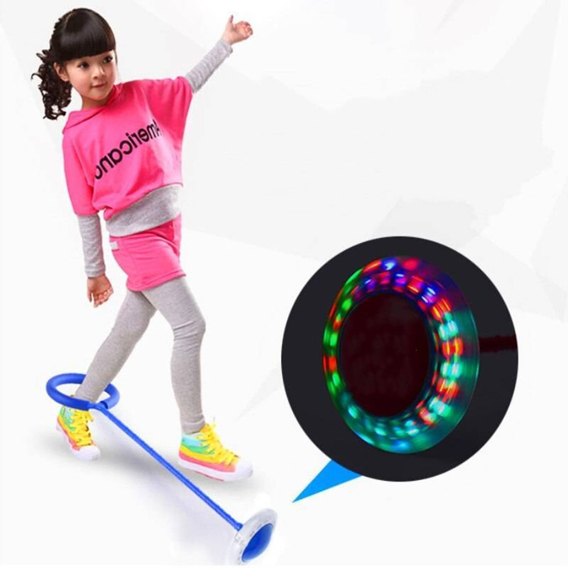

HULA HOP NA NOGĘ SKAKANKA SKIPPER ŚWIECĄCA LED