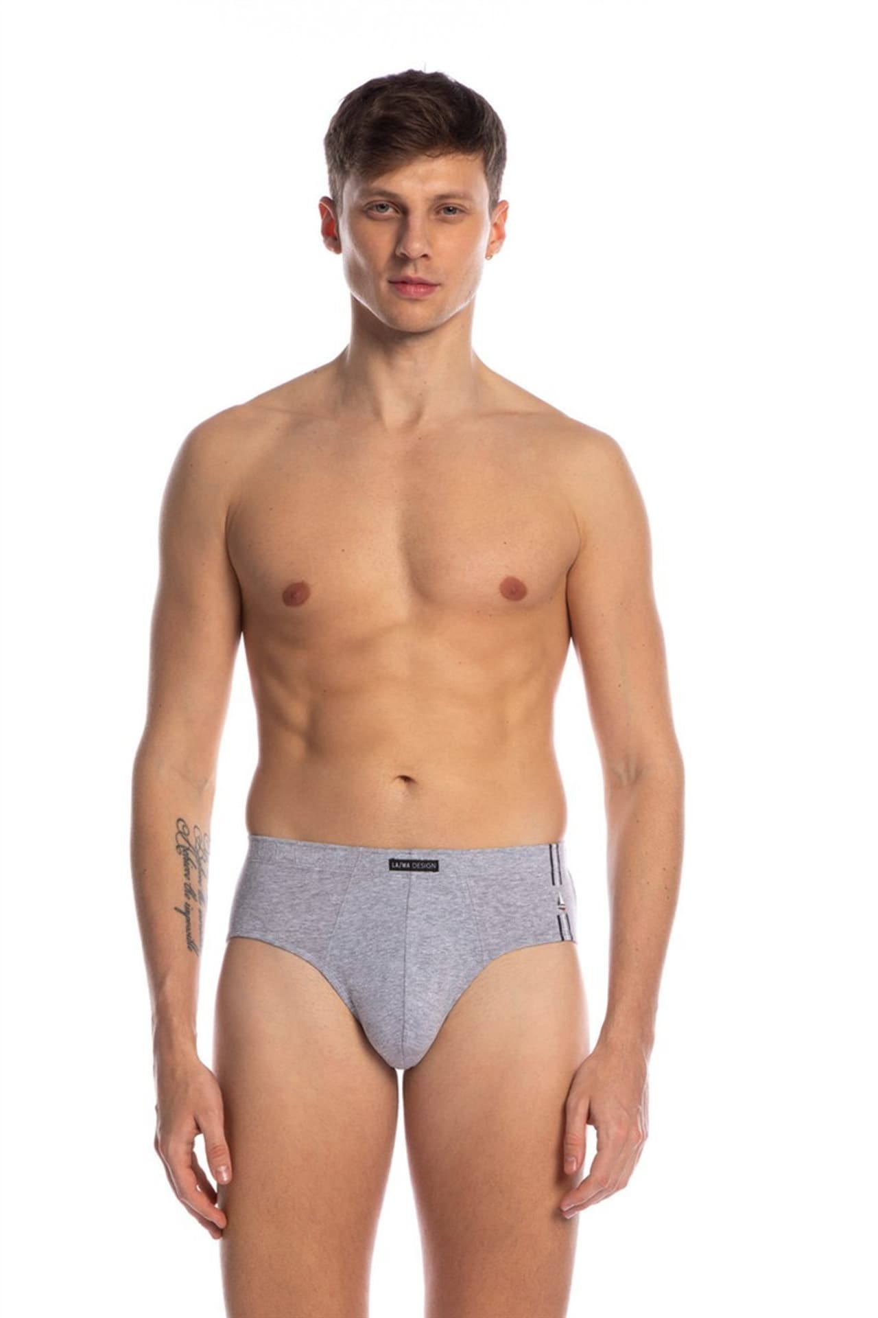 

SLIPY MĘSKIE CLASIC M-1010CL (kolor jeans/szary melange, rozmiar L)
