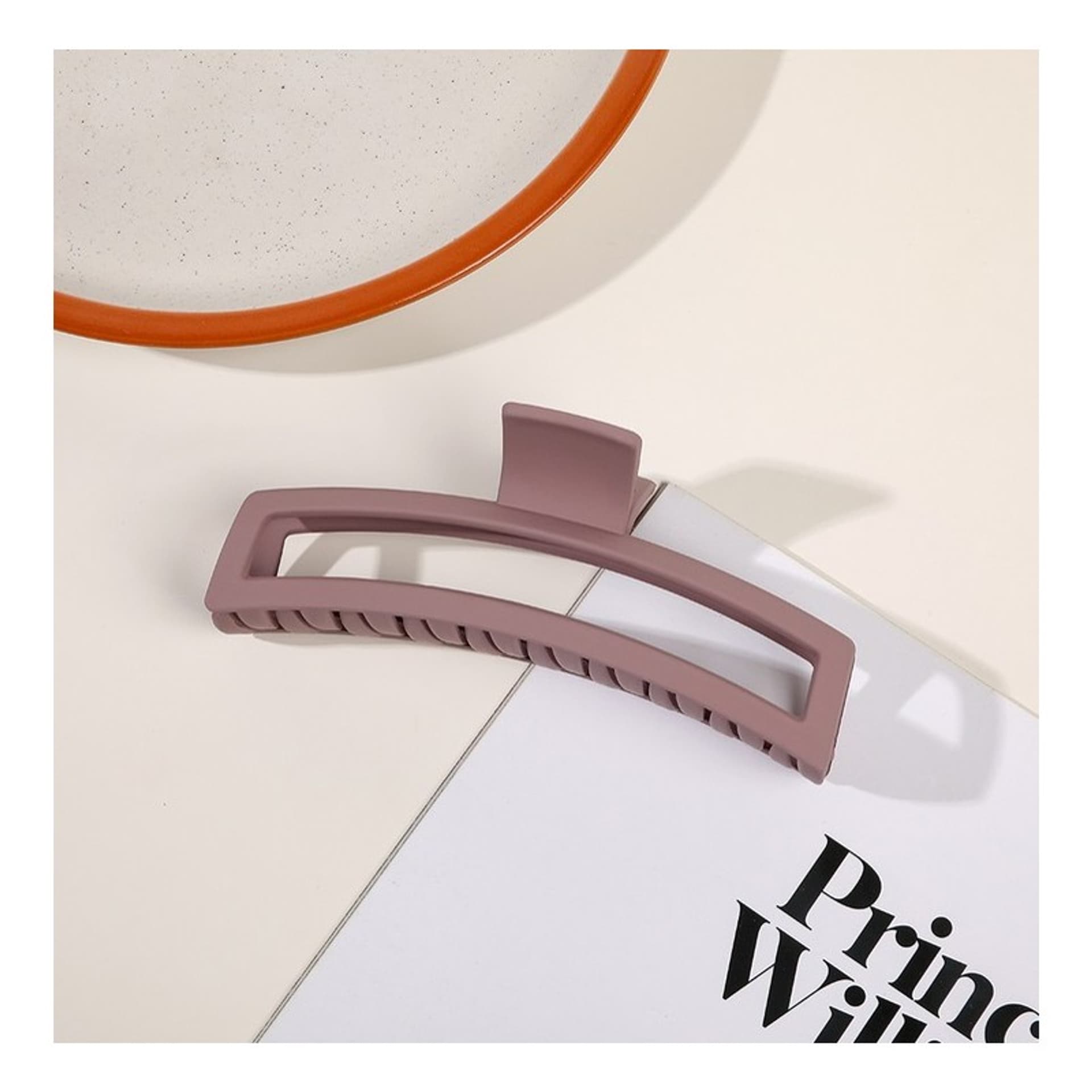 

Spinka do włosów klamra XL róż 13 cm SP183