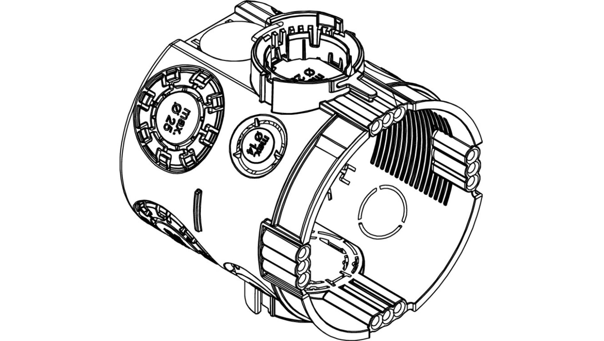 

Puszka podtynkowa gł. 66mm bezhalogenowa UG 66 2003702 /25szt./