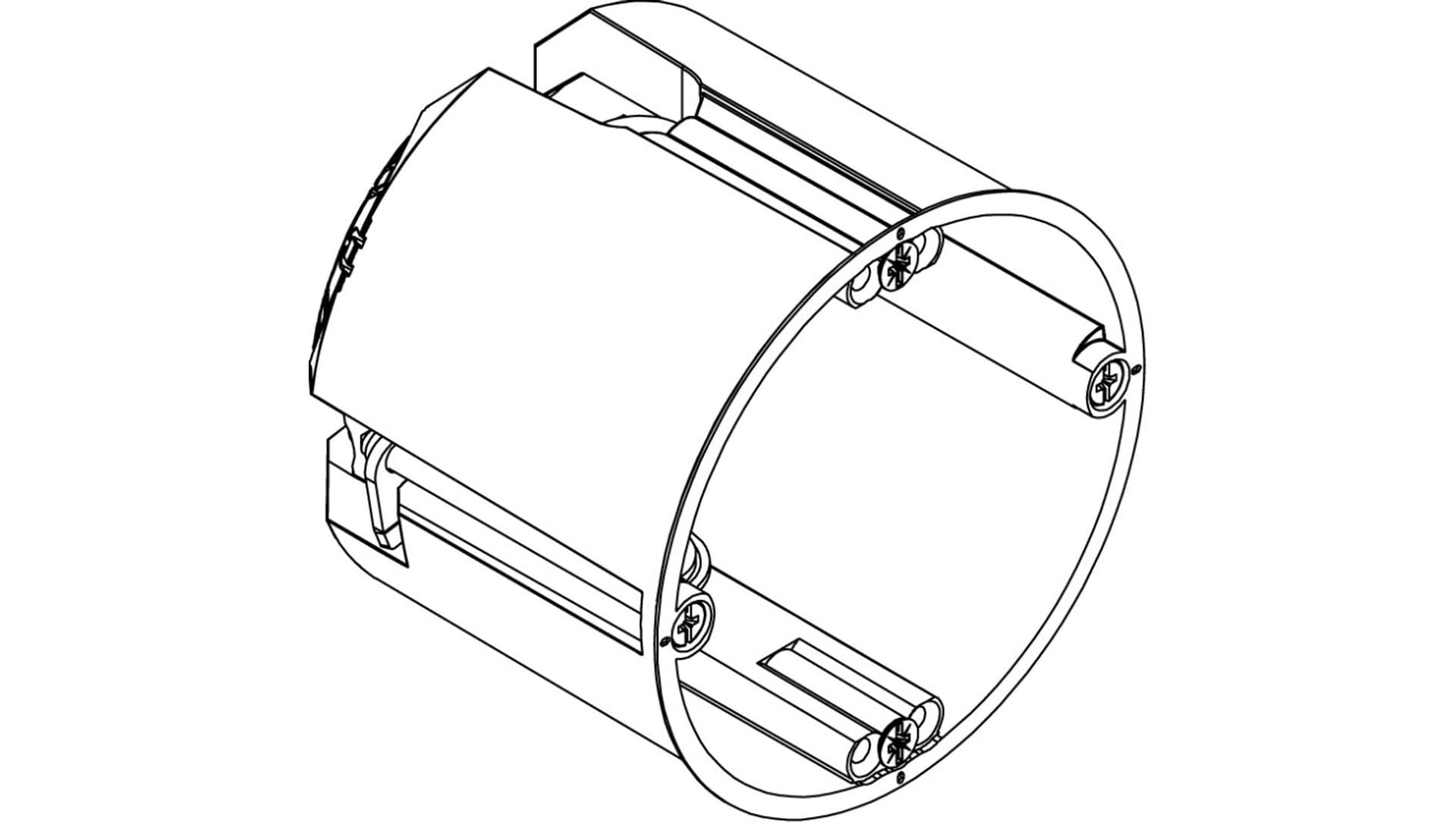 

Puszka do ścian G/K głęboka gł. 61mm bezhalogenowa HG 61 2003804 /25szt./
