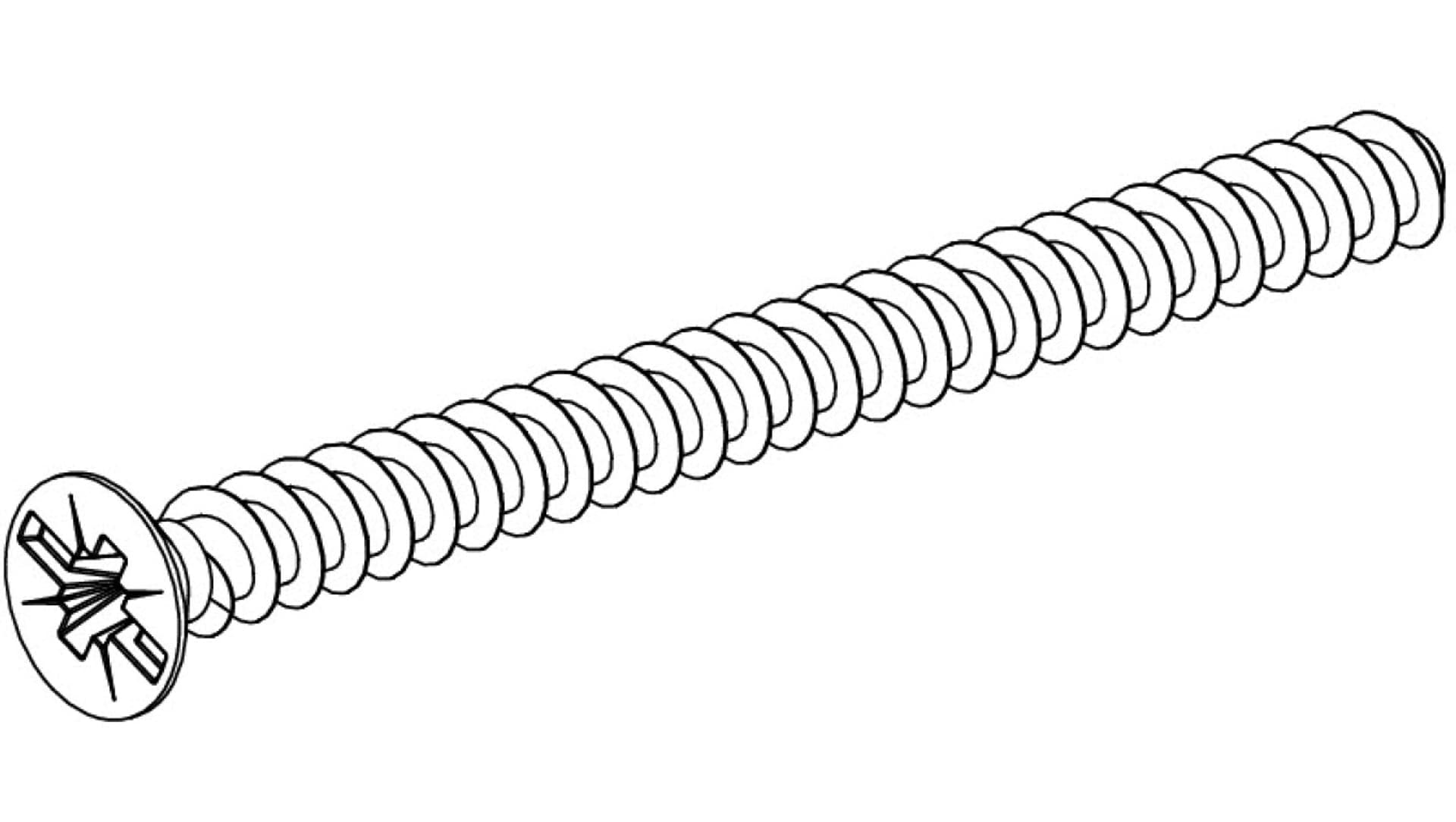 

Śruba do osprzętu 3,2x40mm ZA 40-GS-S 2003279 /50szt./