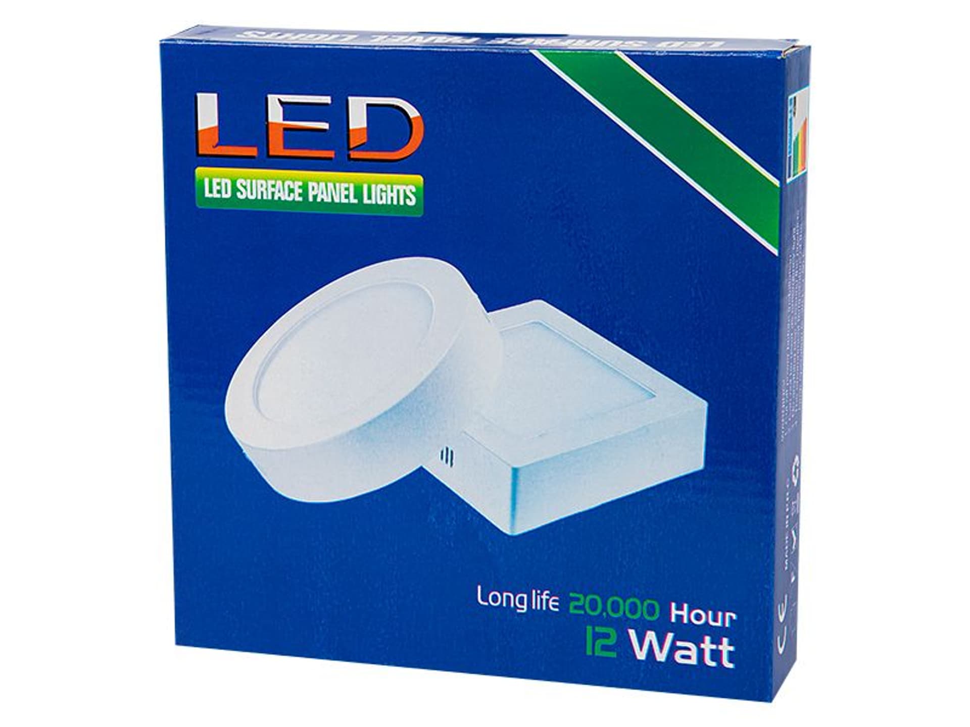 

23-262# Lampa sufitowa kwadratowa 12w