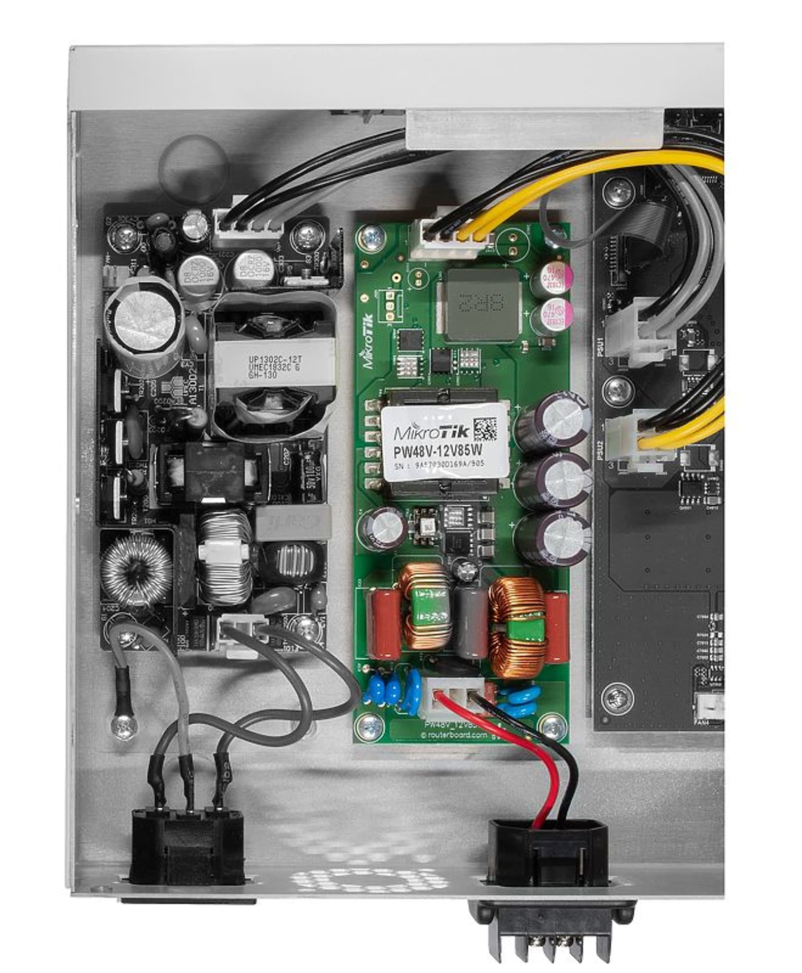 

MIKROTIK PW48V-12V85W 48V POWER SUPPLY WITH 12V 7A OUTPUT, OPEN FRAME