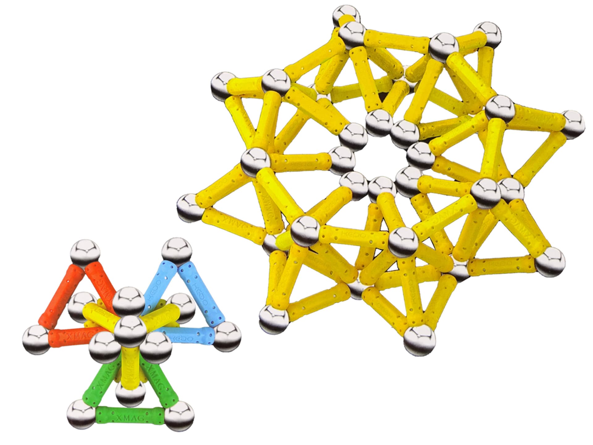 

Zestaw Klocki Magnetyczne Magnetic 62 Elementy