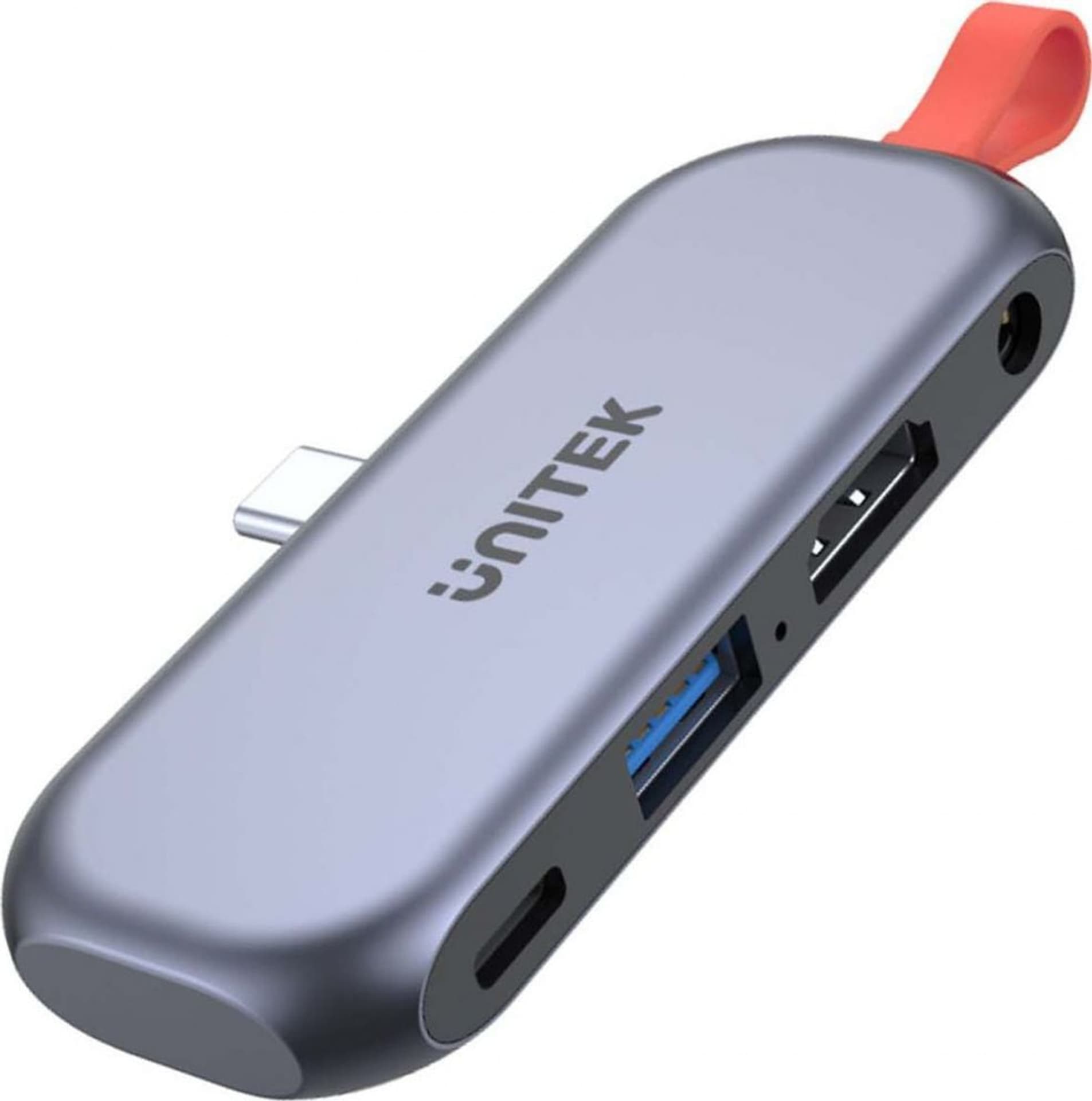 

UNITEK HUB USB-C HDMI 2.0, MINIJACK, PD 100W, 10 G