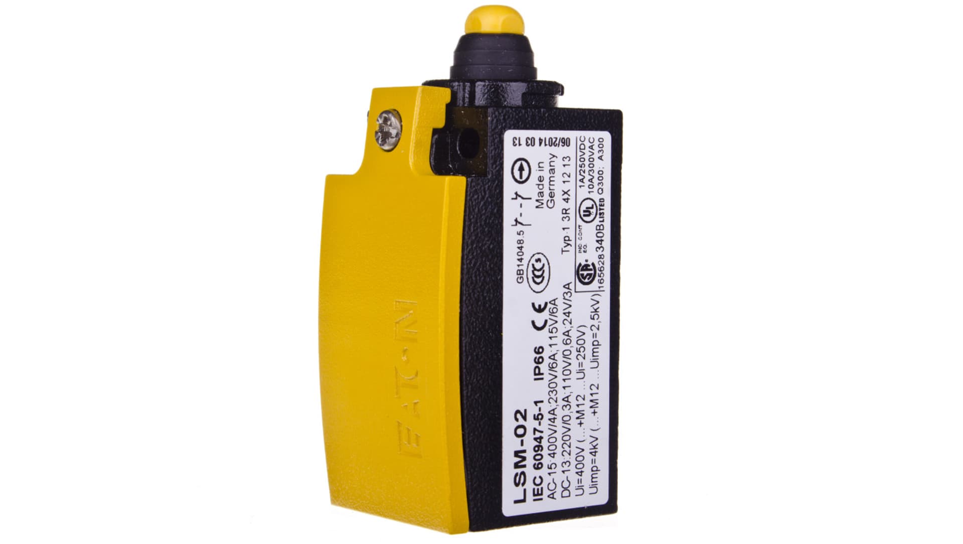 

Wyłącznik krańcowy 2R wolnoprzełączający metal popychacz kopułkowy LSM-02 266142