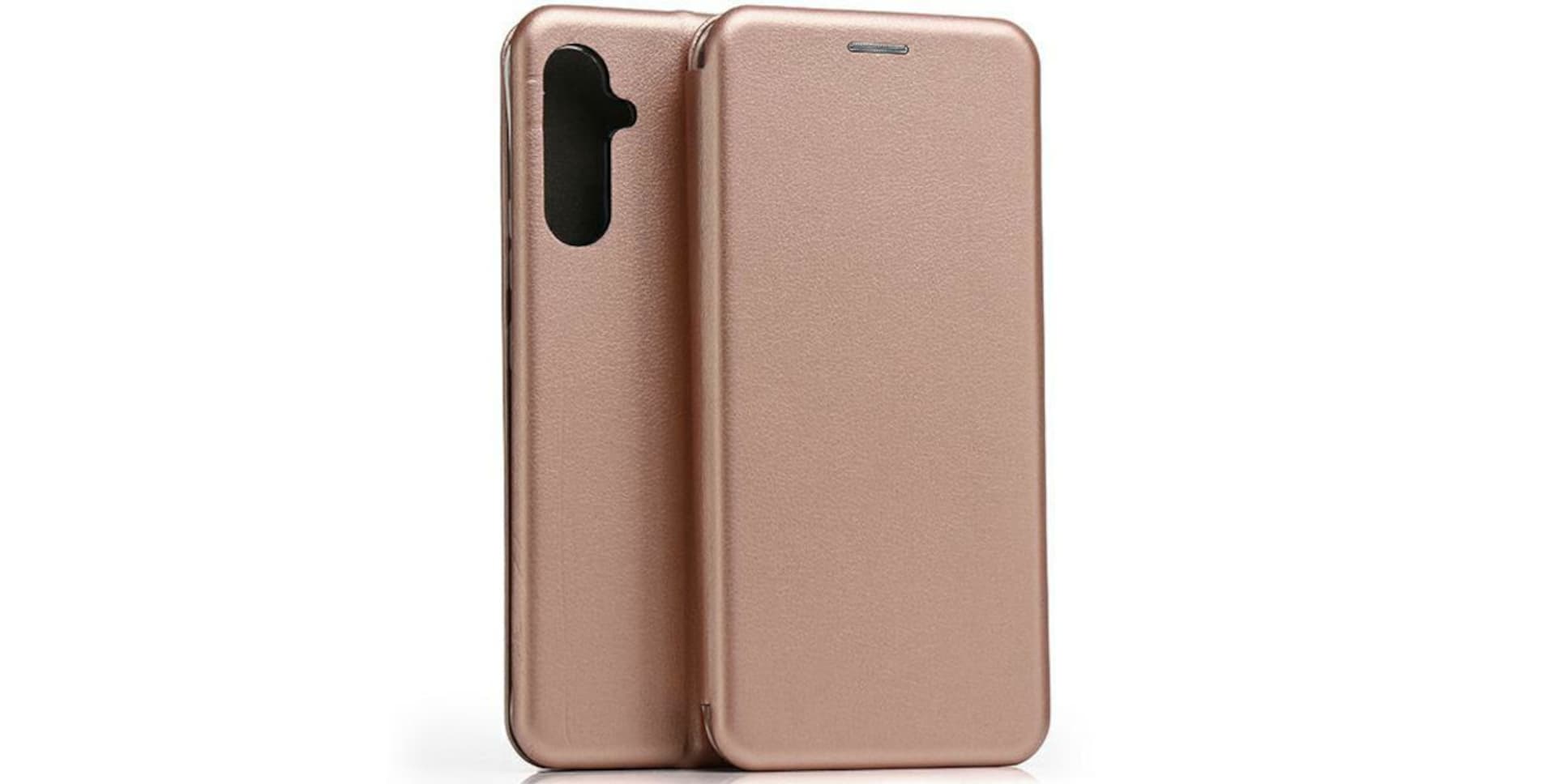 

Beline Etui Book Magnetic Samsung A34 5G A346 różowo-złoty/rosegold