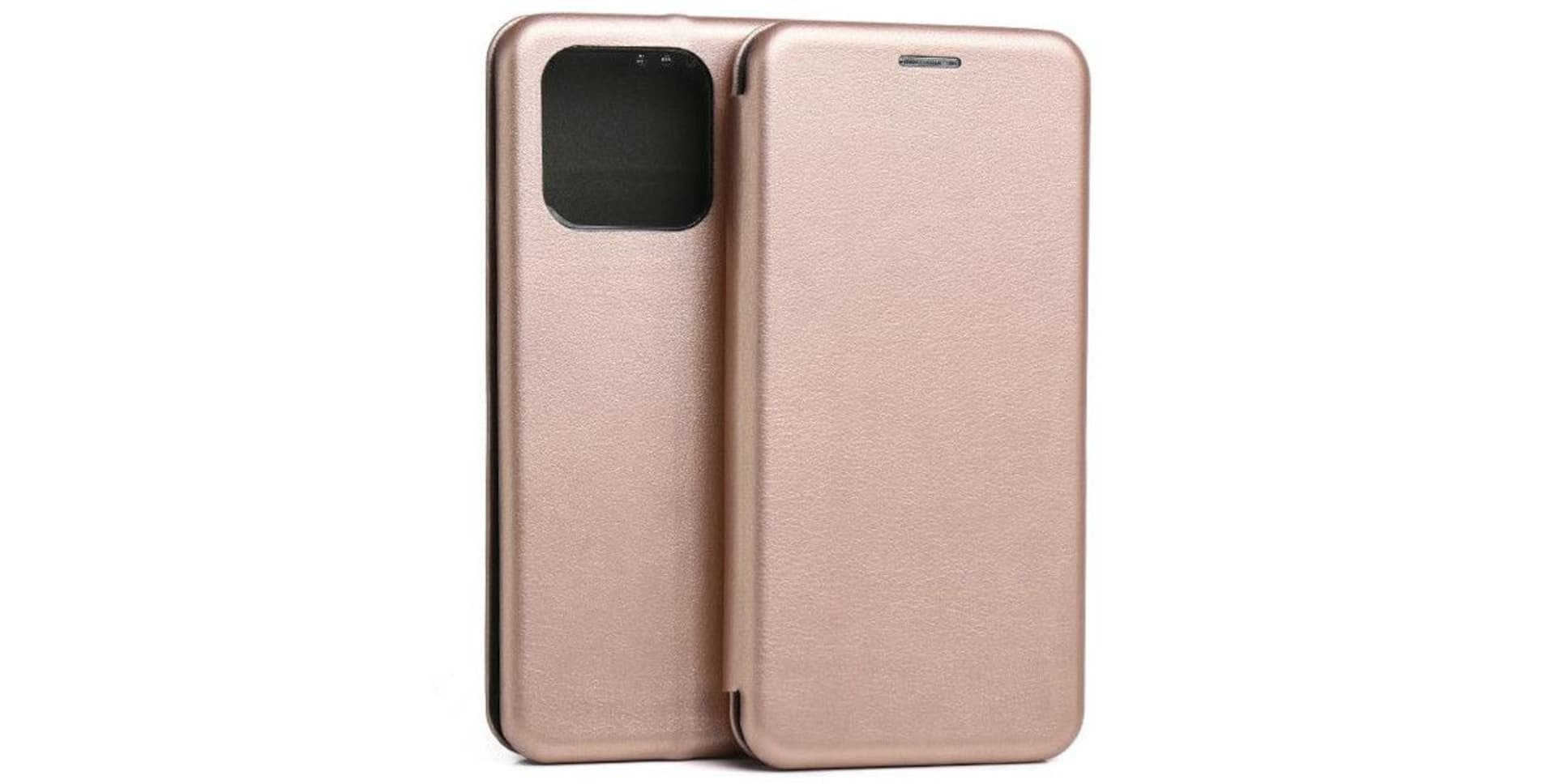 

Beline Etui Book Magnetic Xiaomi 13 różowo-złoty/rose gold