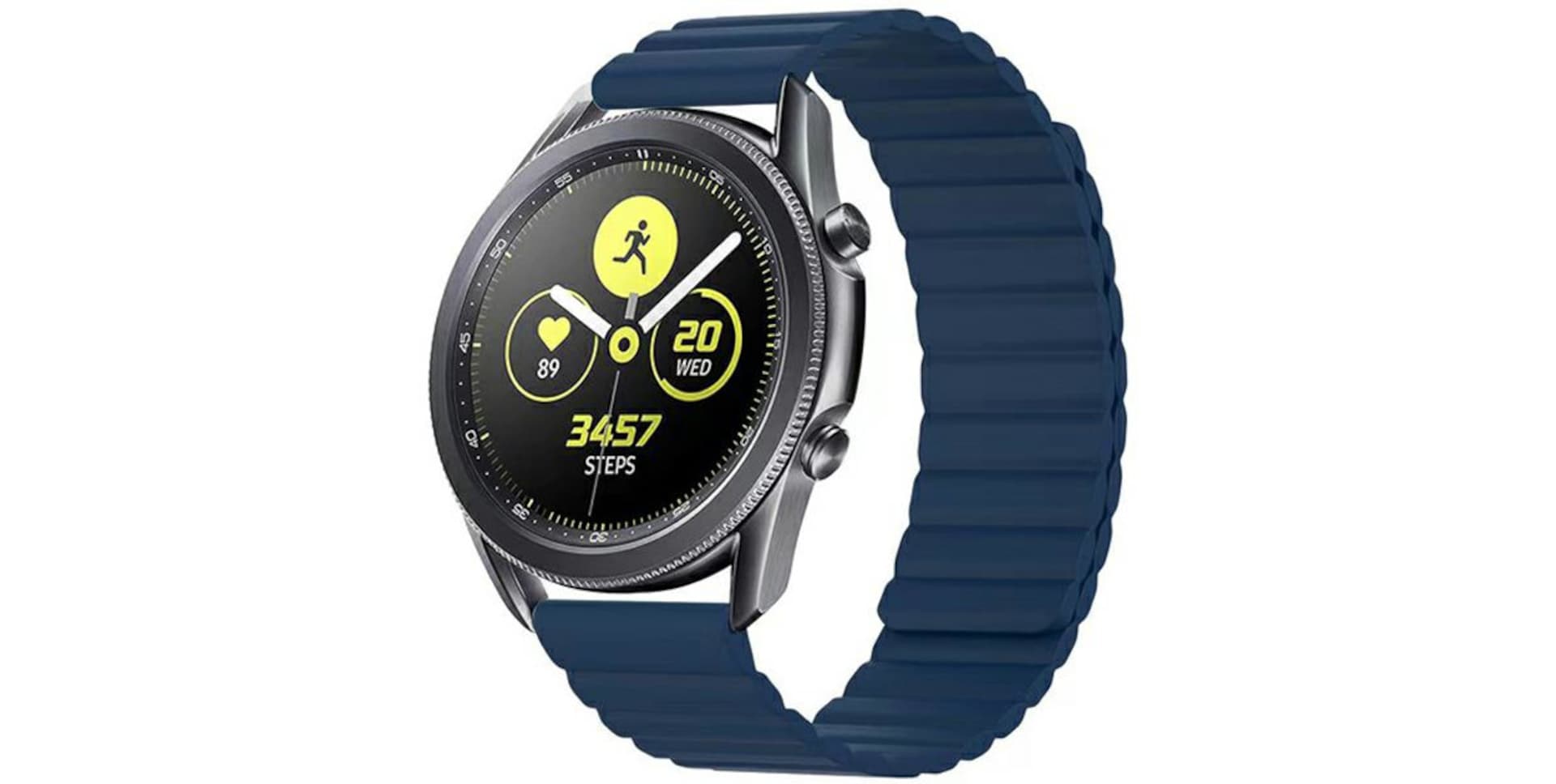 

Beline pasek Watch 22mm Magnetic niebieski /blue