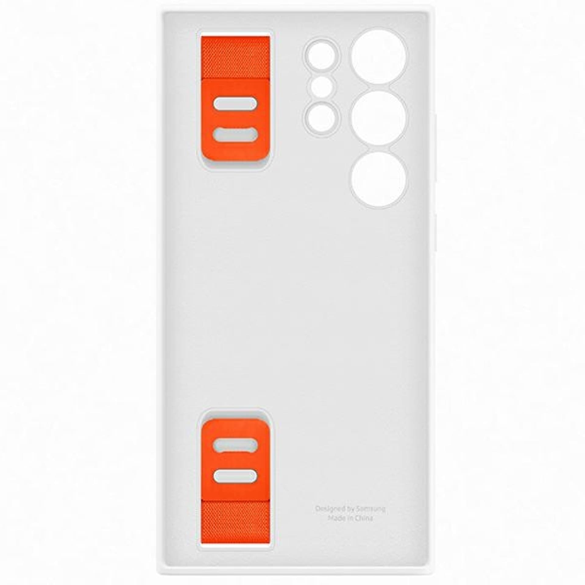 

Etui Samsung EF-GS918TW S23 Ultra S918 biały/white Silicone Grip Case