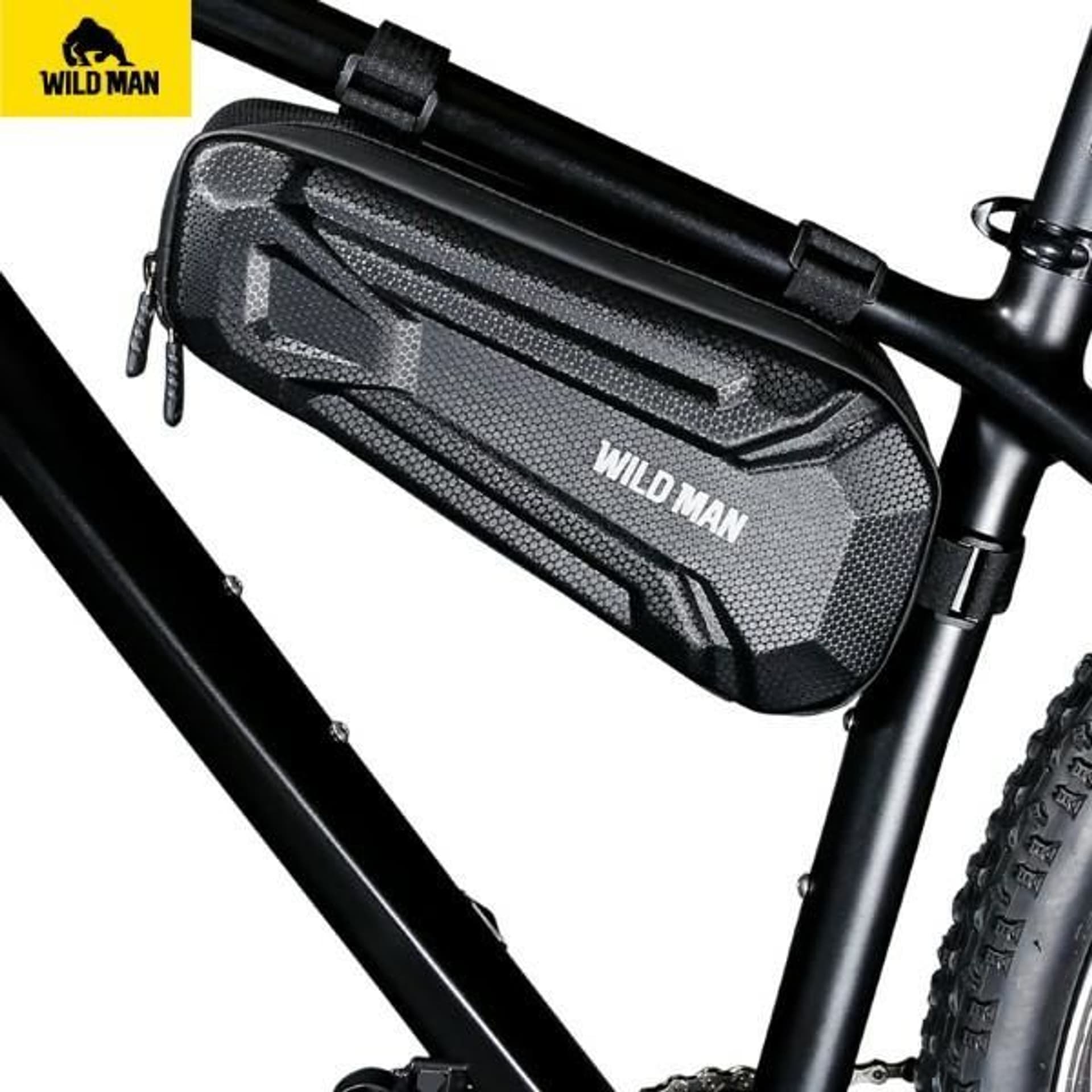 

Torba na ramę roweru WILDMAN XT9 XL uchwyt rowerowy czarna/black