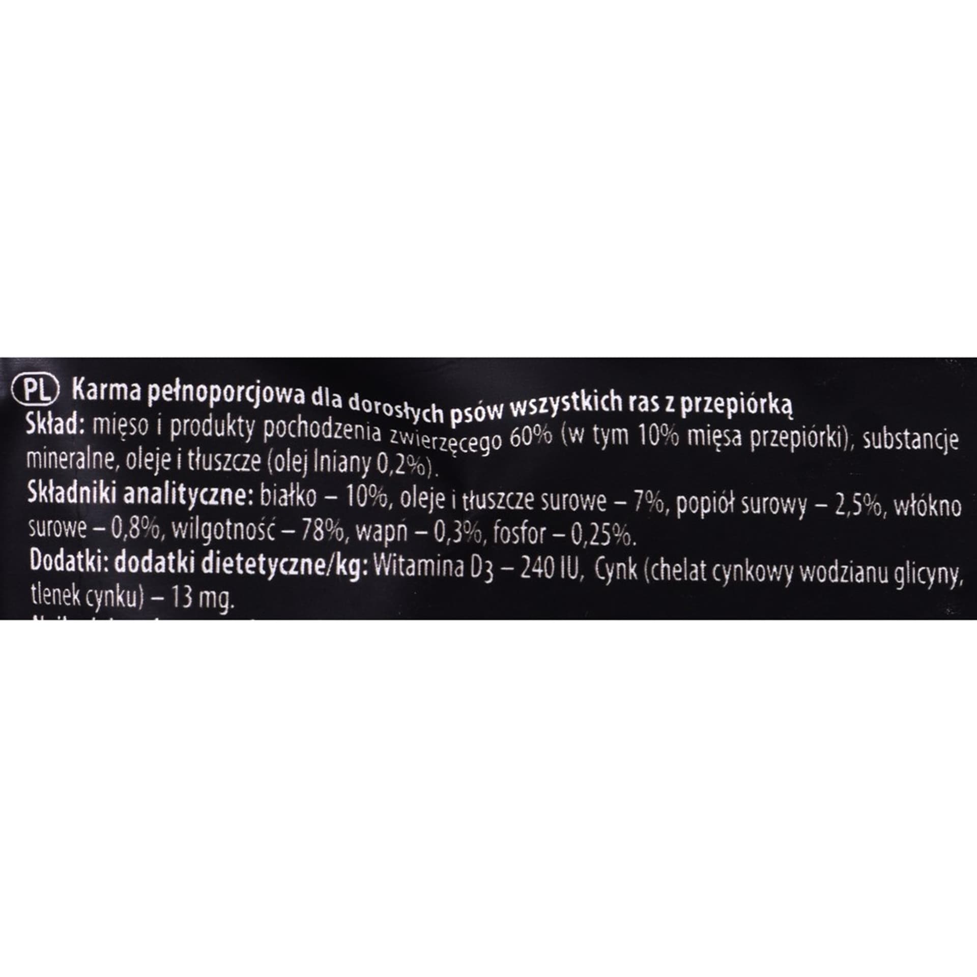 

DOLINA NOTECI Piper Animals z przepiórką - mokra karma dla psa - 500g