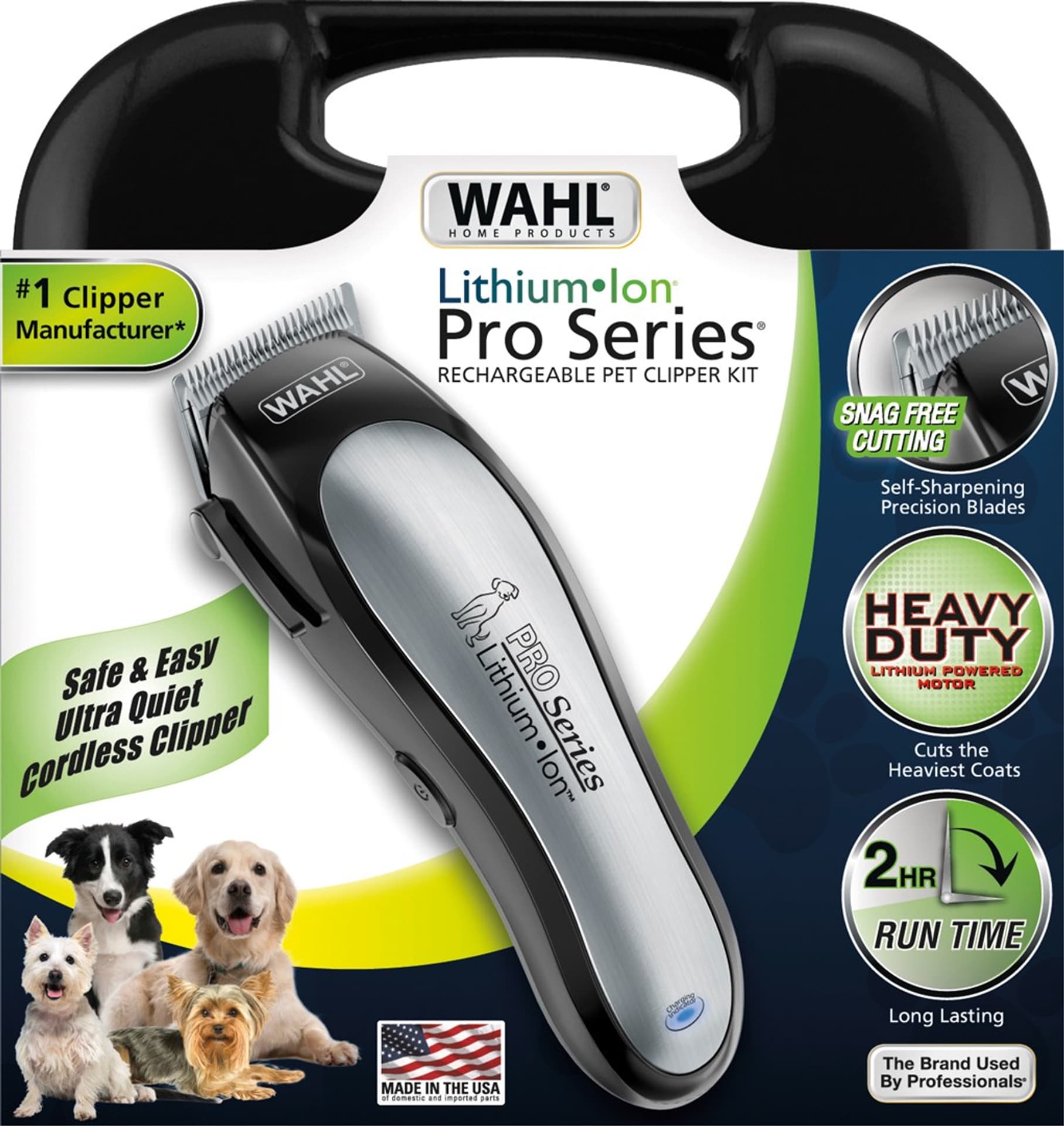 

Maszynka do strzyżenia zwierząt WAHL Lithium Ion 09766-016