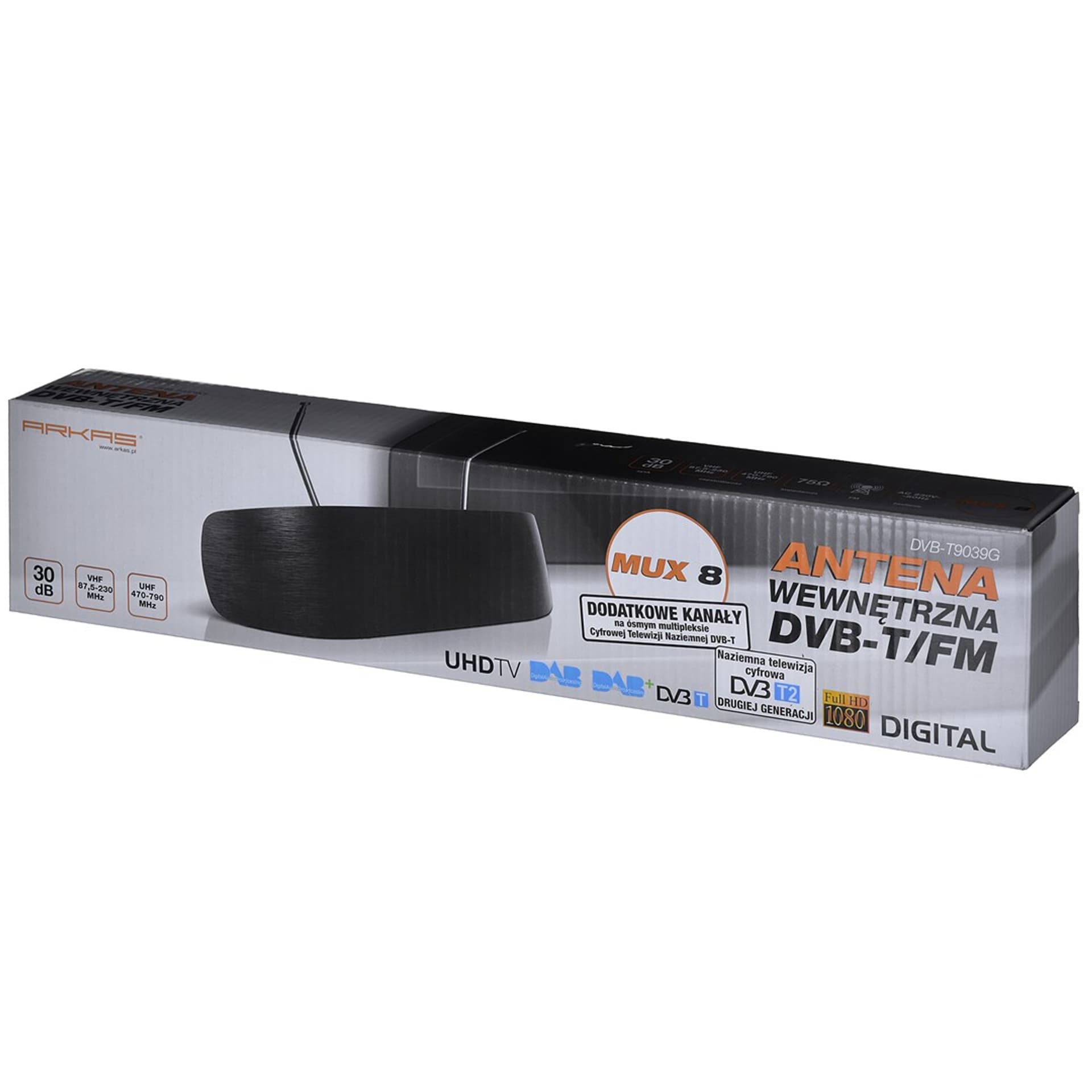 

Antena wewnętrzna ARKAS DVB-T DVB-T9039G
