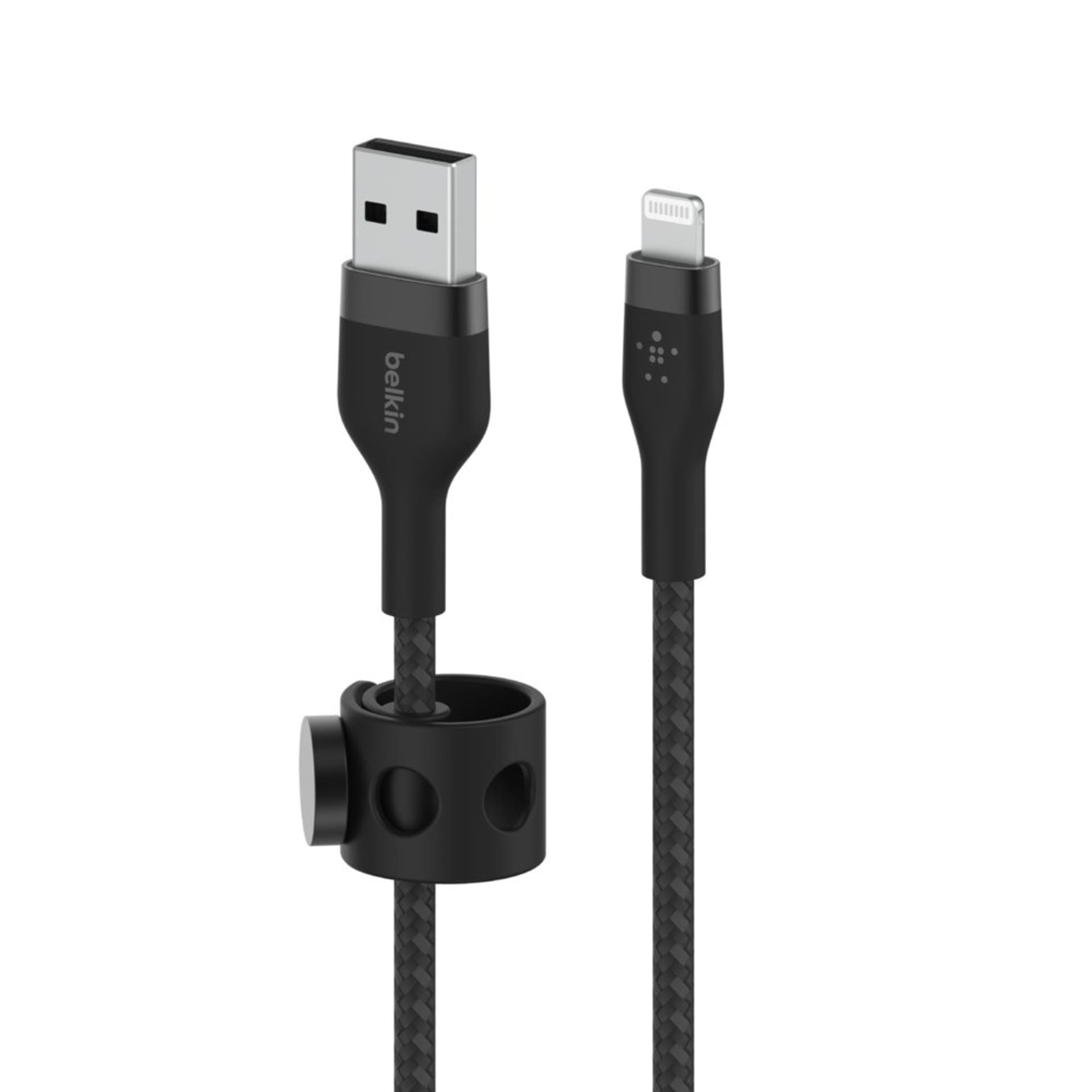 

BELKIN CABLE USB TO LTG BRAIDED SILICONE 1M CZARNY