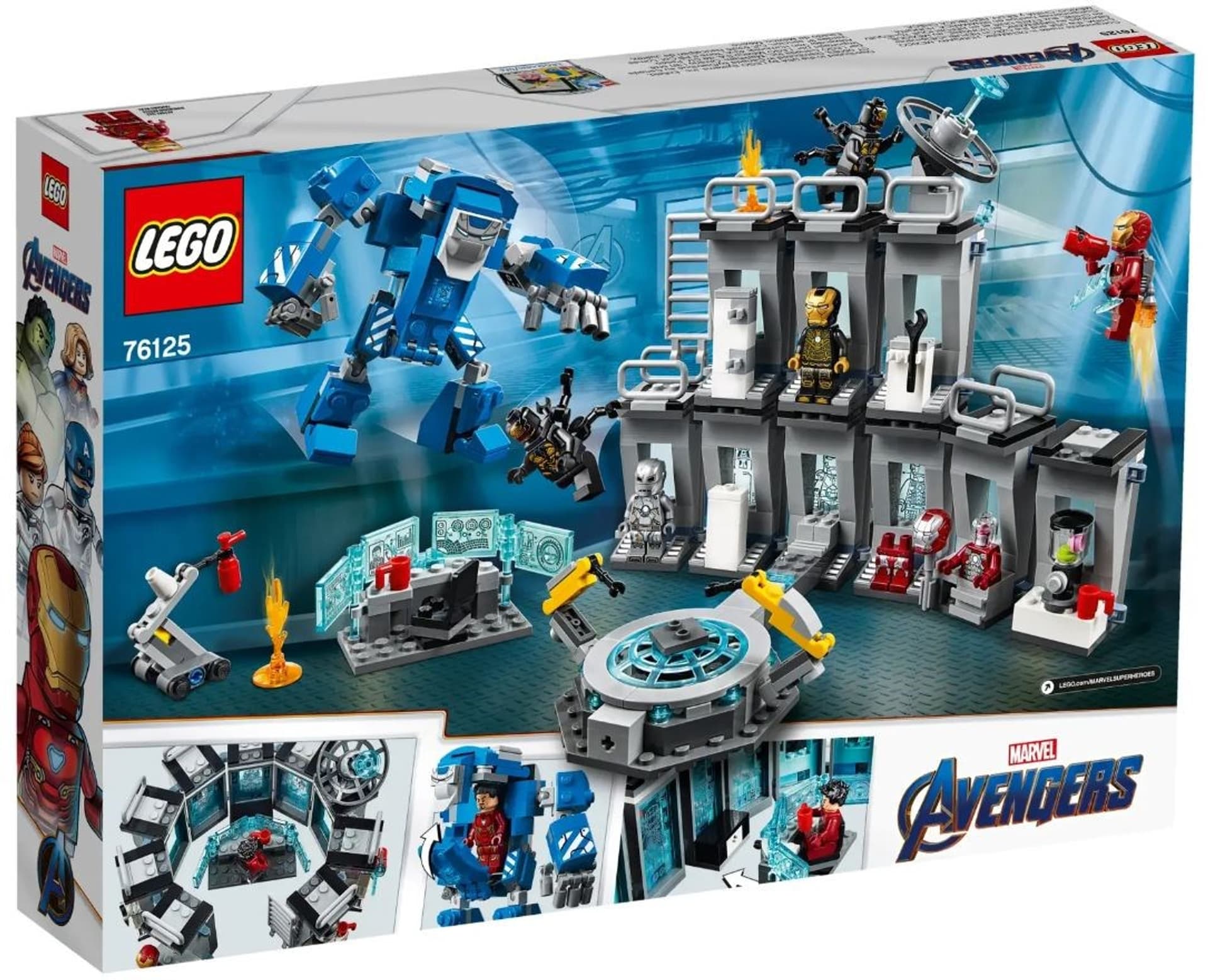 

LEGO Marvel 76125 Zbroje Iron Mana