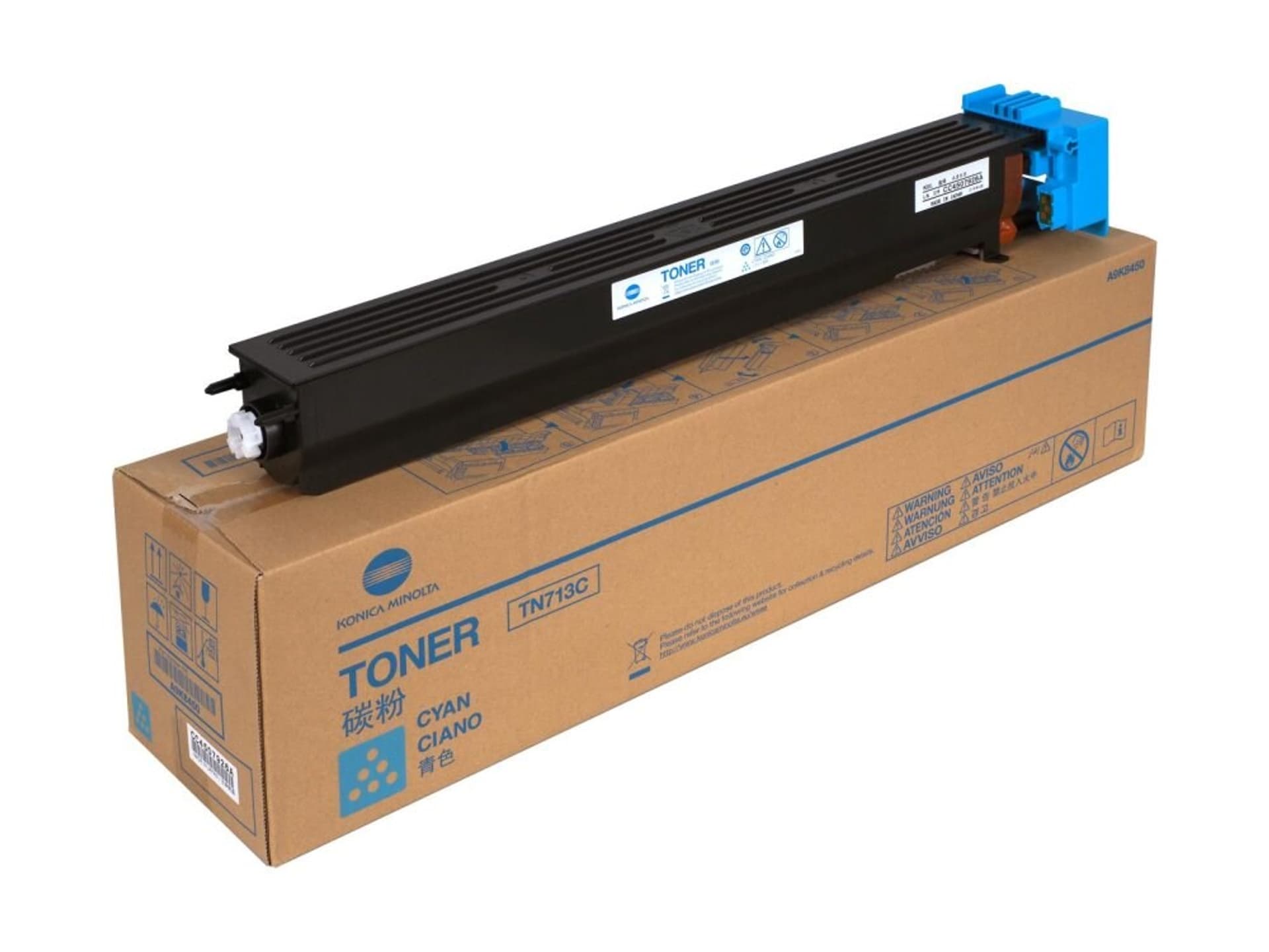 

Konica Minolta Toner TN-713 A9K8450 Cyan 33200