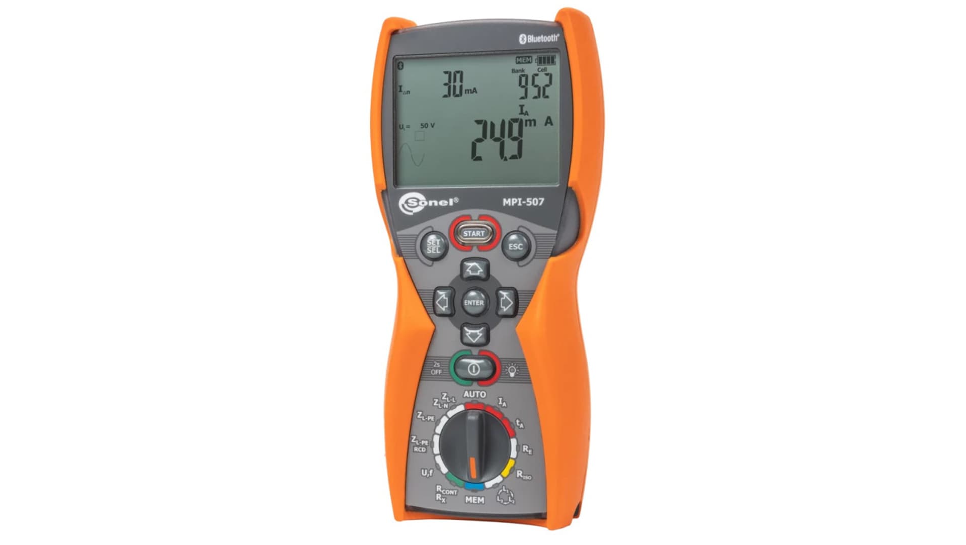 

Miernik parametrów instalacji elektrycznych MPI-507 WMPLMPI507