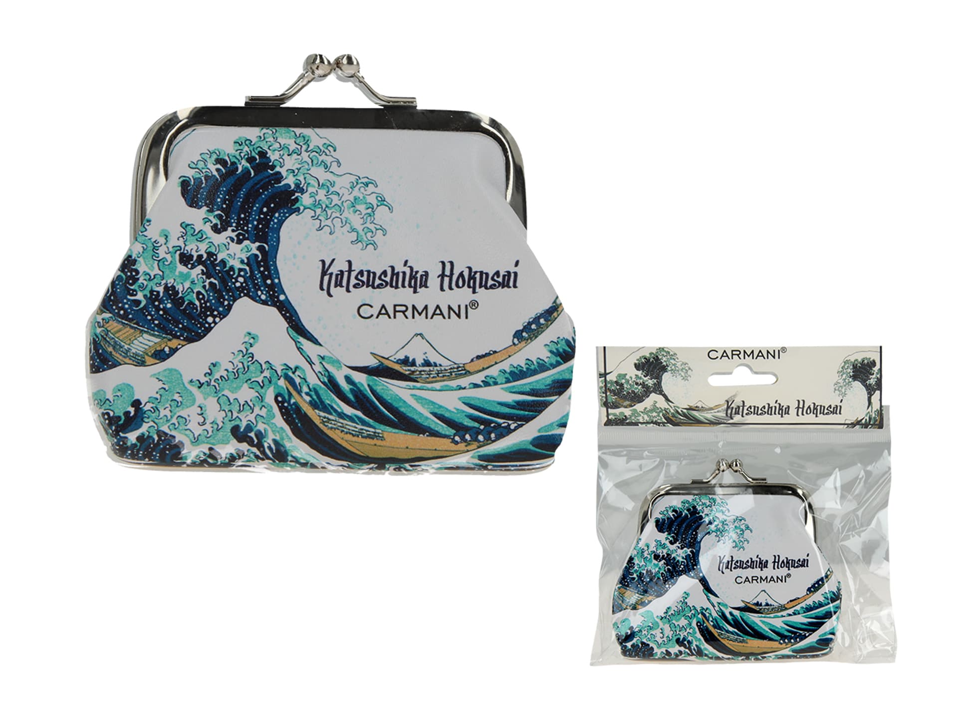

Portfelik mały - Hokusai Katsushika, Wielka fala w Kanagawie (CARMANI)