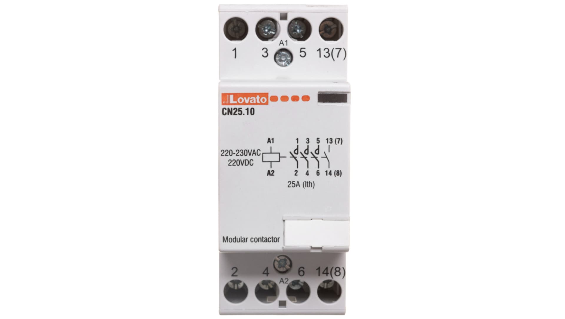 

Stycznik modułowy 25A 4Z 0R 220-230V AC CN2510220