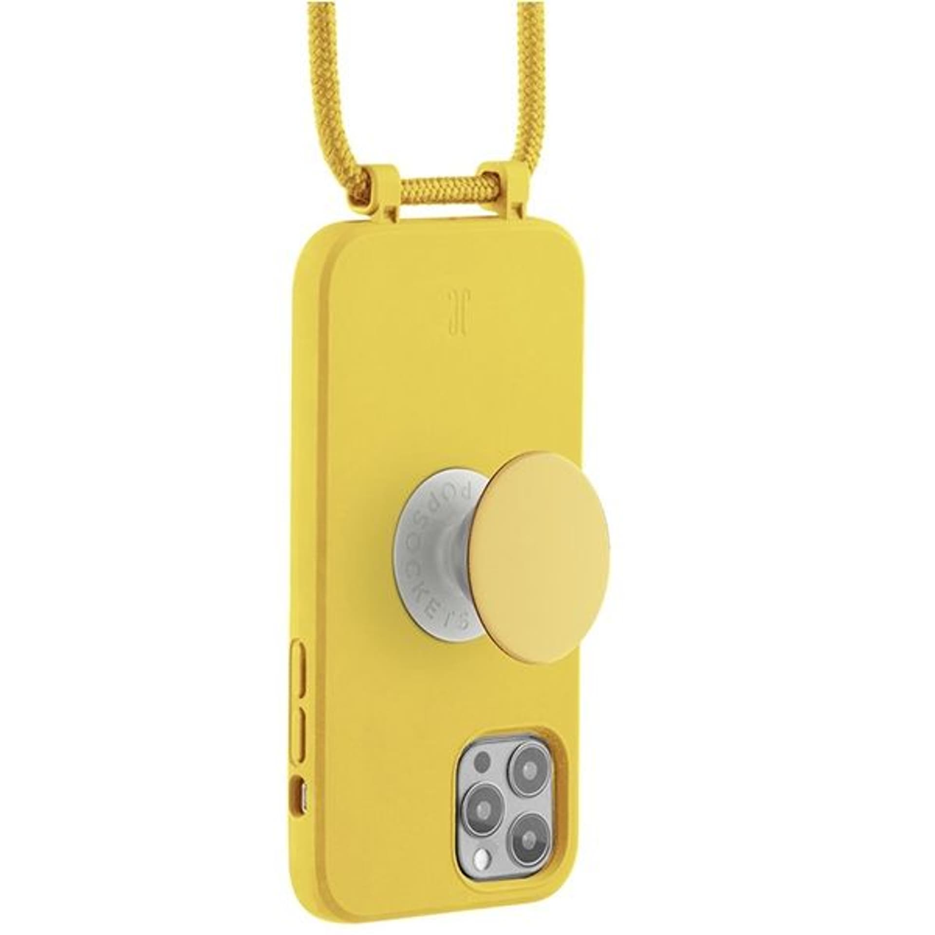 

Etui JE PopGrip iPhone 12/12 Pro 6,1" żółty/rabbit`s paw 30089 (Just Elegance)