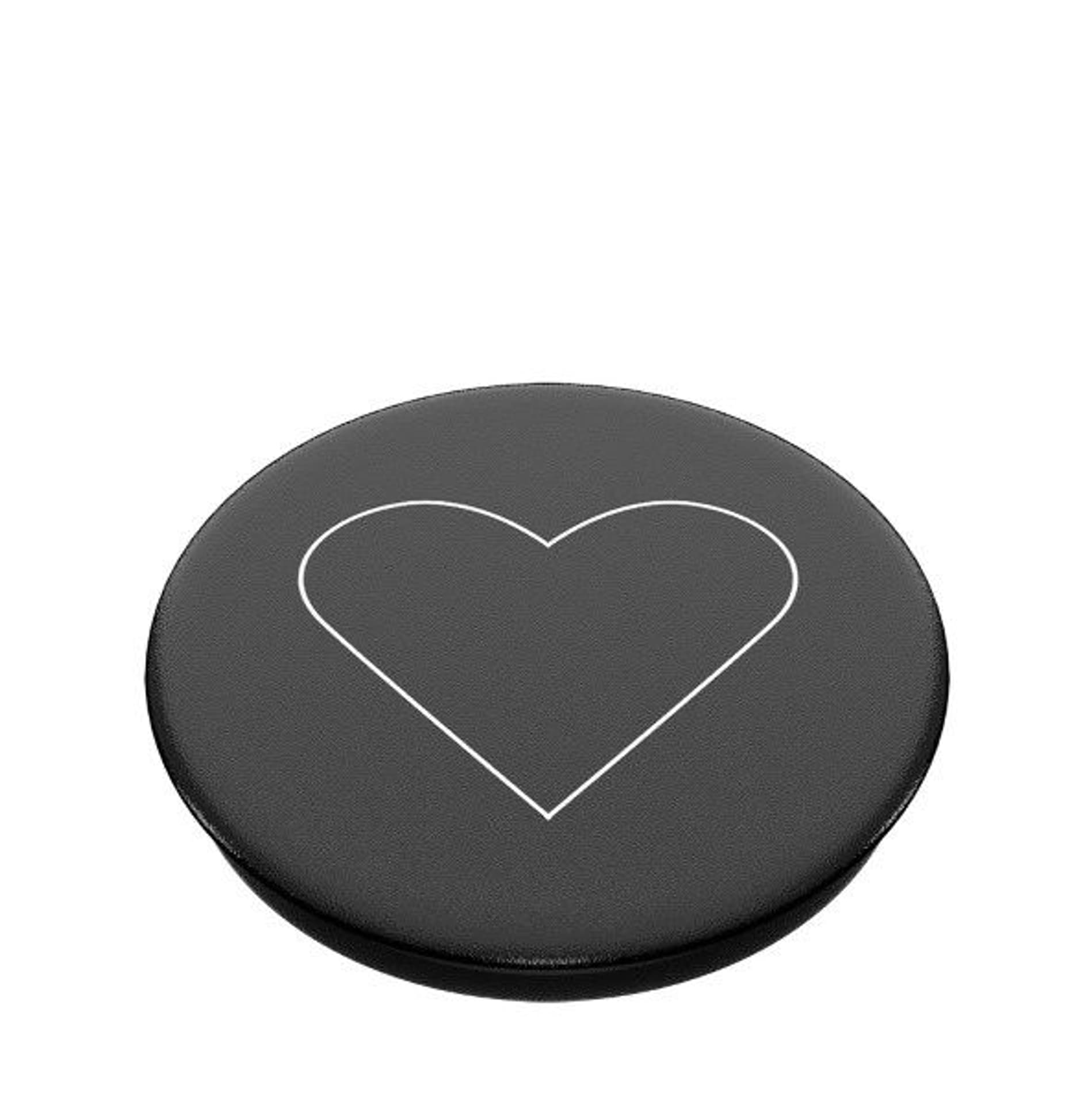 

Popsockets 2 White Heart Black 800667 uchwyt i podstawka do telefonu - standard