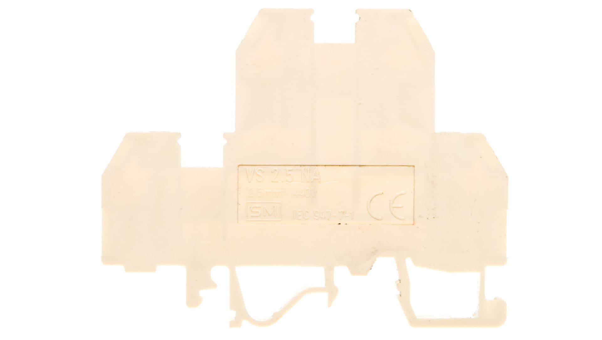 

Złączka szynowa gwintowa 2,5mm2 beżowa VS 2.5 NA 003901243