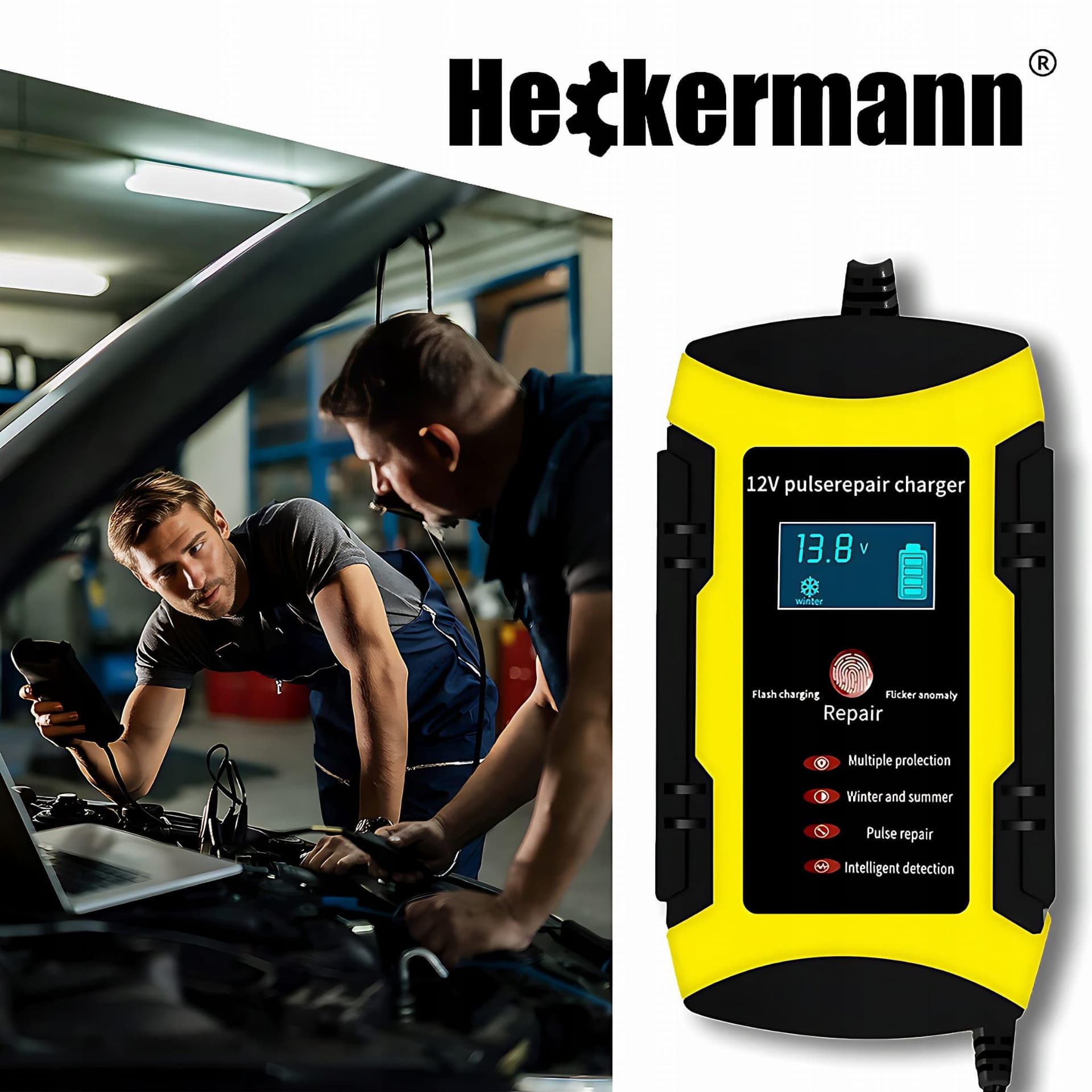 

AUTOMATYCZNY PROSTOWNIK AKUMULATOROWY LCD 12V 6A