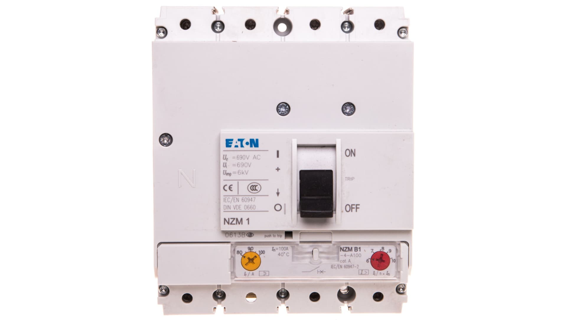 

Wyłącznik mocy 100A 4P 25kA NZMB1-4-A100 265807
