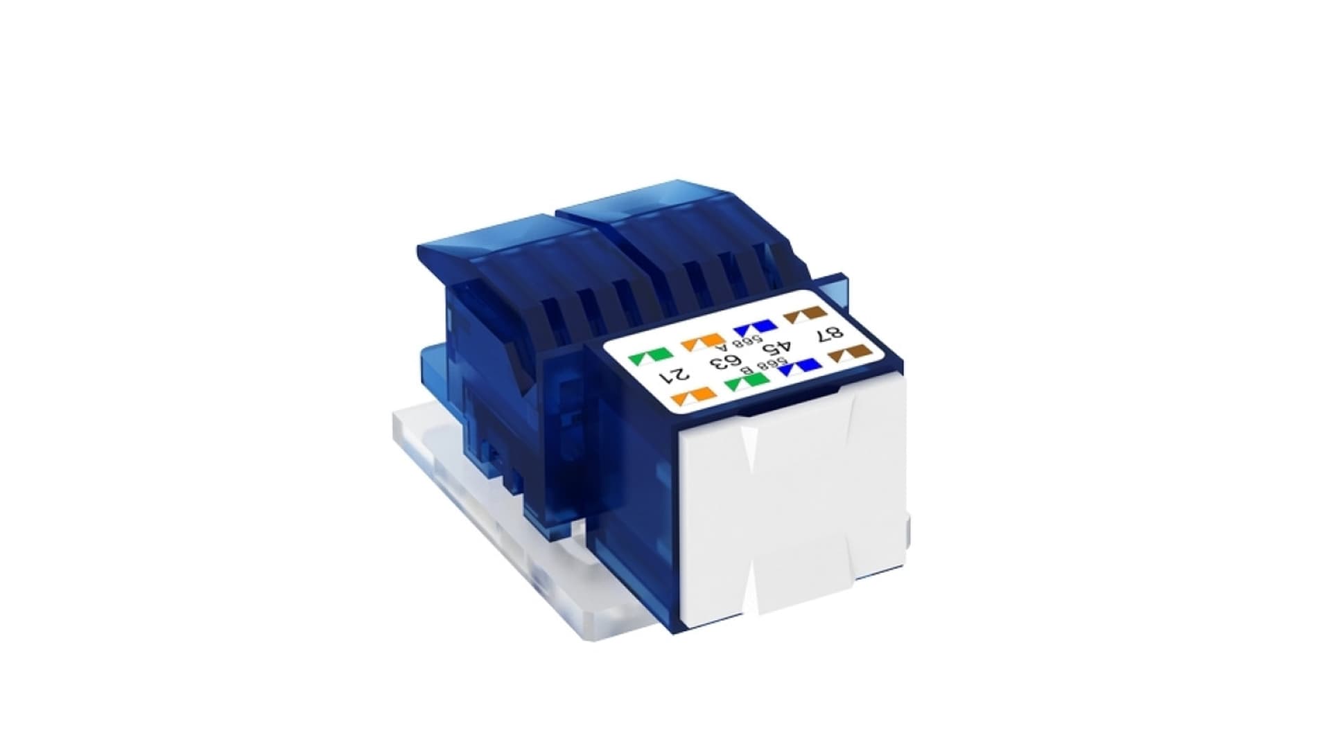 

Moduł teleinformatyczny RJ45 kat.6 nieekranowany ASM-C6 6117341