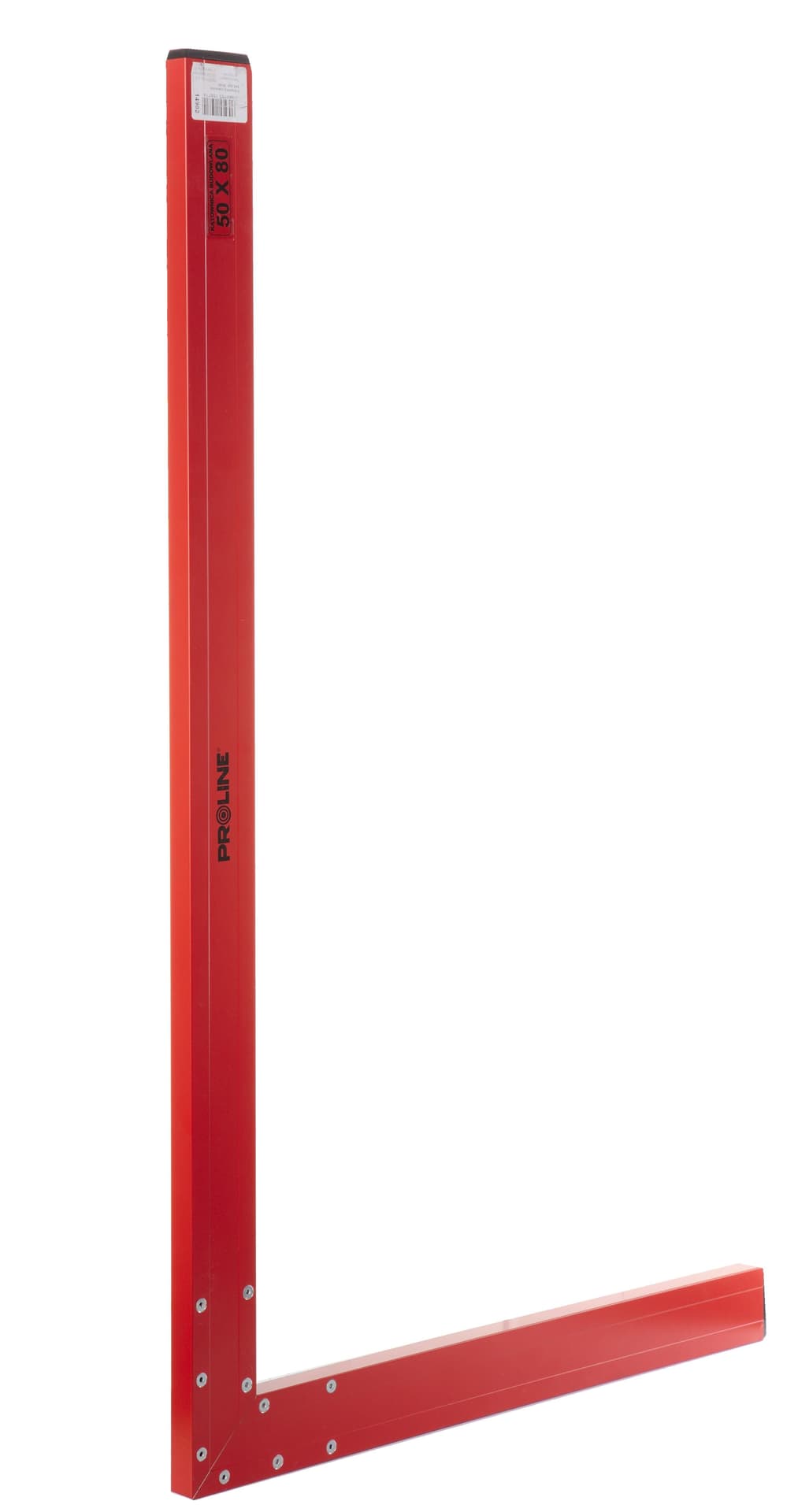 

Kątownica aluminiowa czerwona 50x80 cm proline