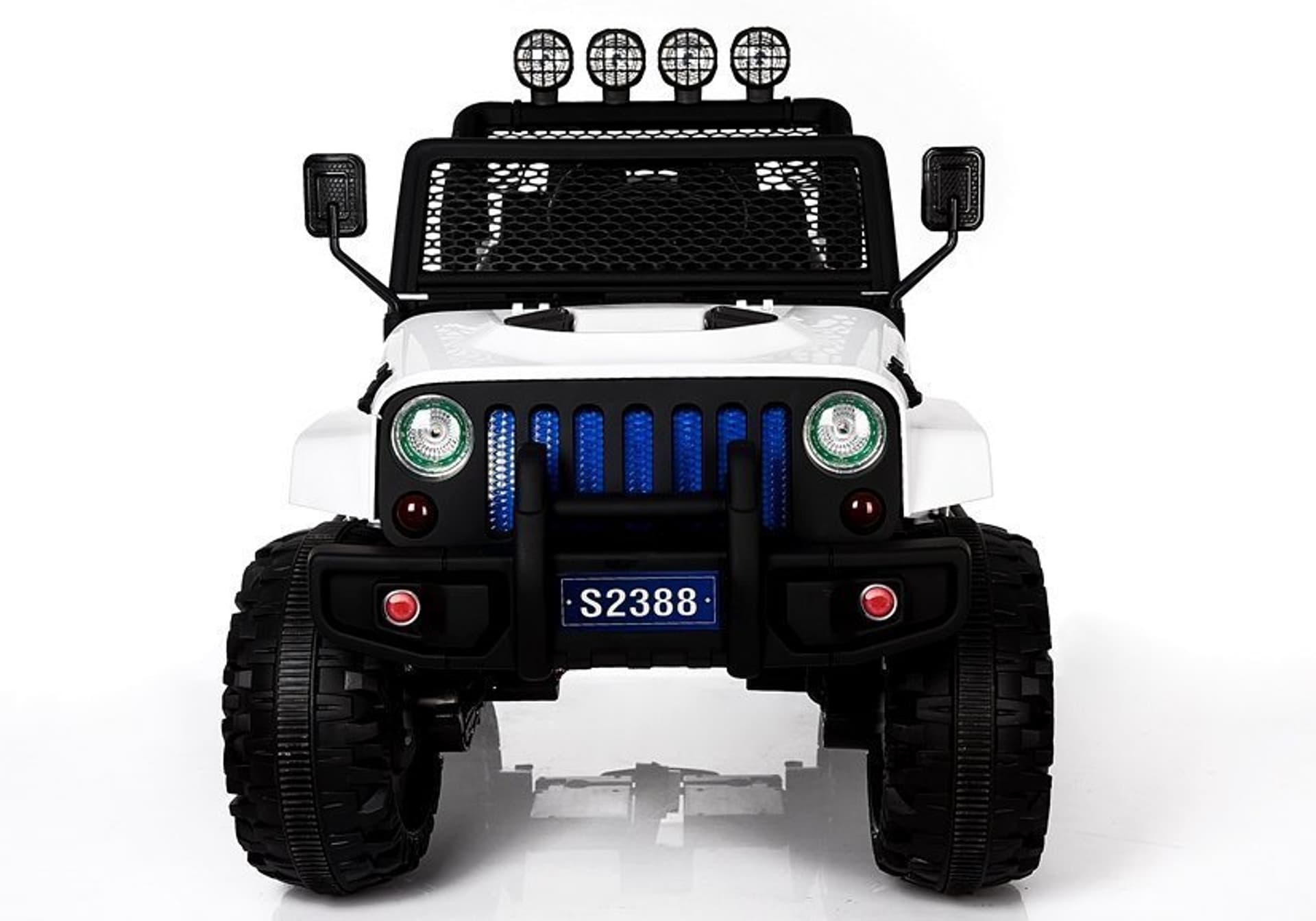 

Auto na Akumulator S2388 Jeep Biały 4x45W