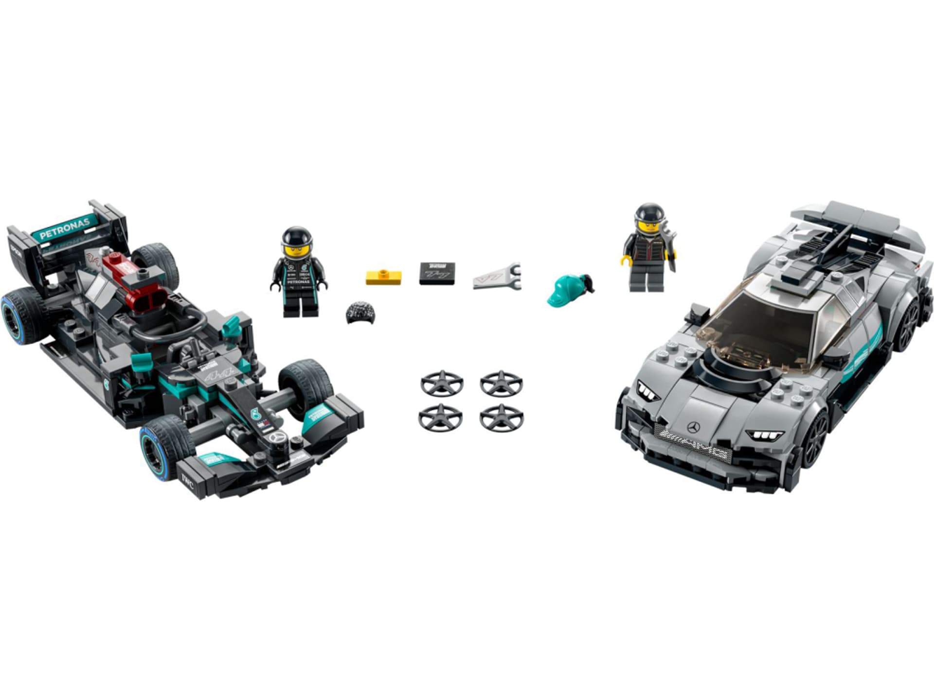 

LEGO Speed Champions Mercedes-AMG F1 W12 E Performance i Mercedes-AMG ONE 76909