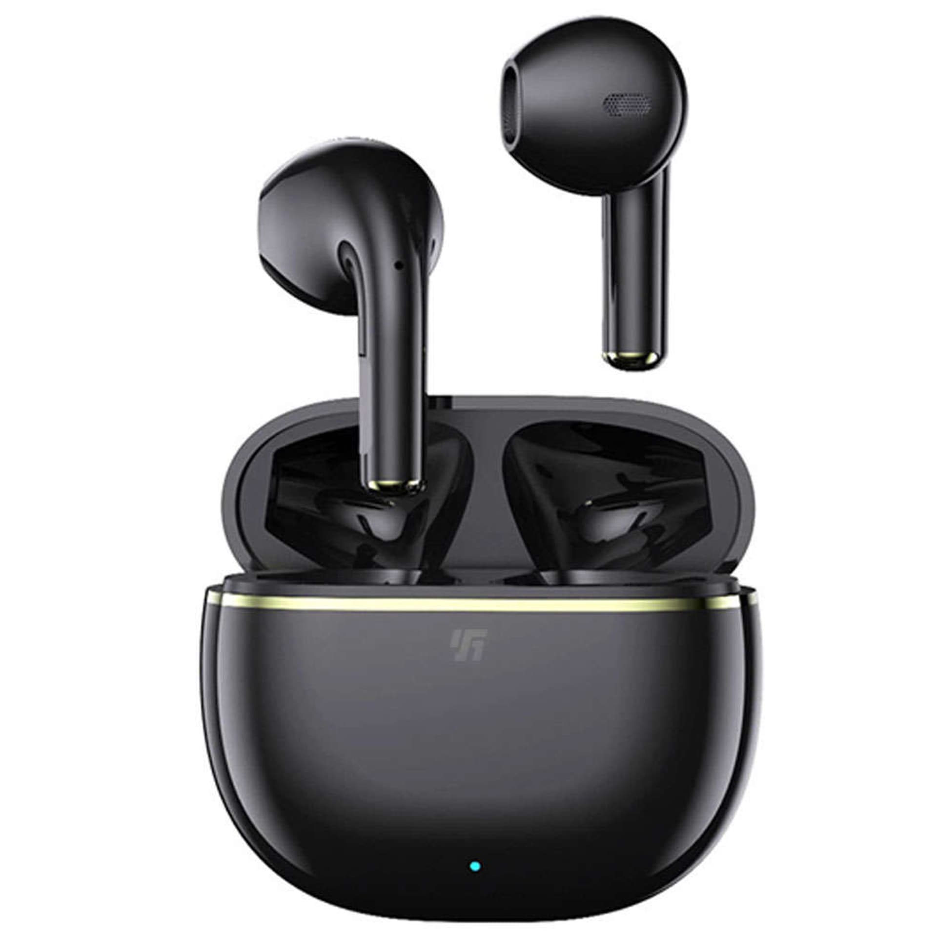 

Słuchawki bezprzewodowe do telefonu TWS Earphones BT 5.2 HiFi Stereo Bluetooth z etui PowerBank Czarne